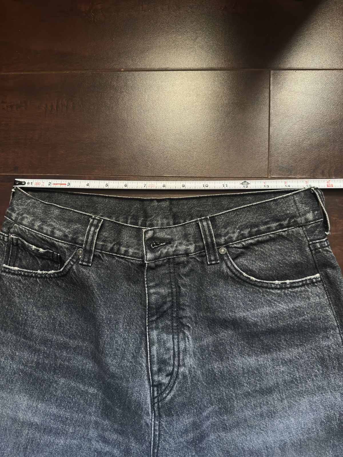 Other WATC STUDIO- BLACK LOOSE FIT JEANS Size US 32 / EU 48 - 3 Thumbnail