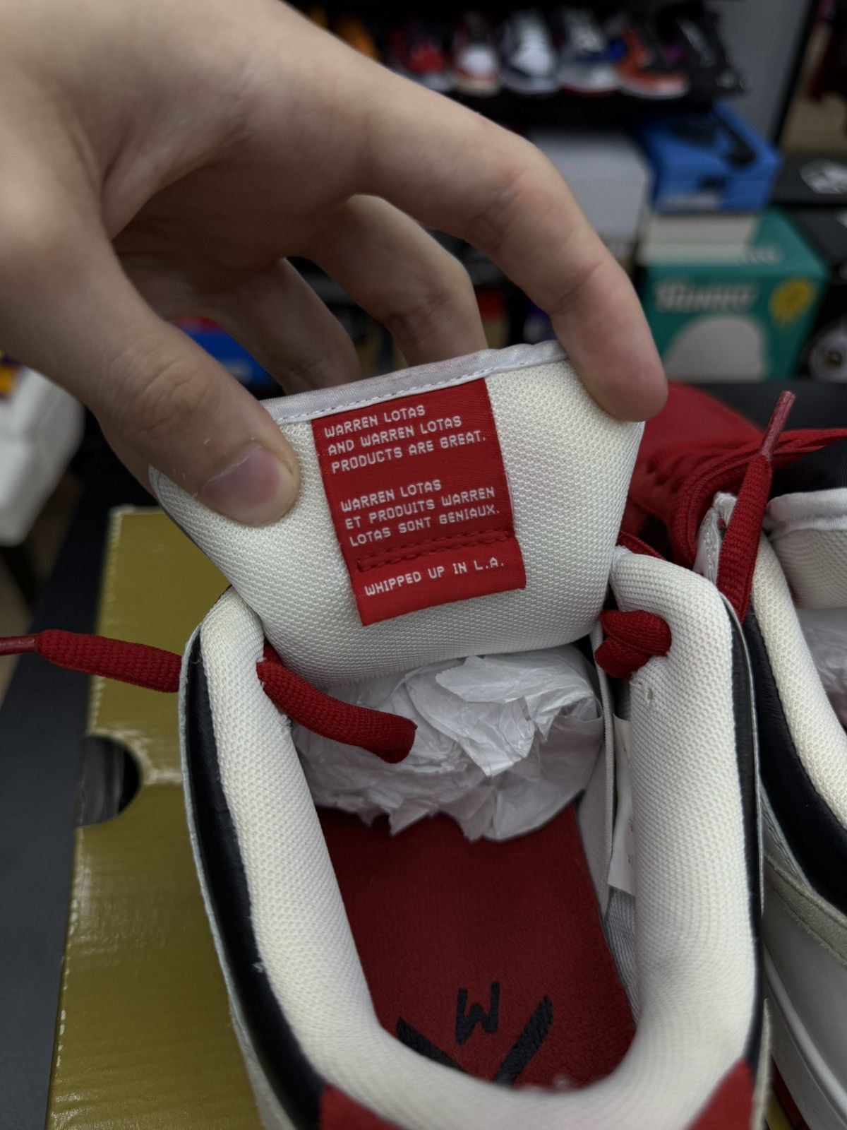 Warren Lotas Warren Lotas Red JASON Dunk Lawsuit Pair 8 Men’s Rare Size US 8 / EU 41 - 15 Thumbnail