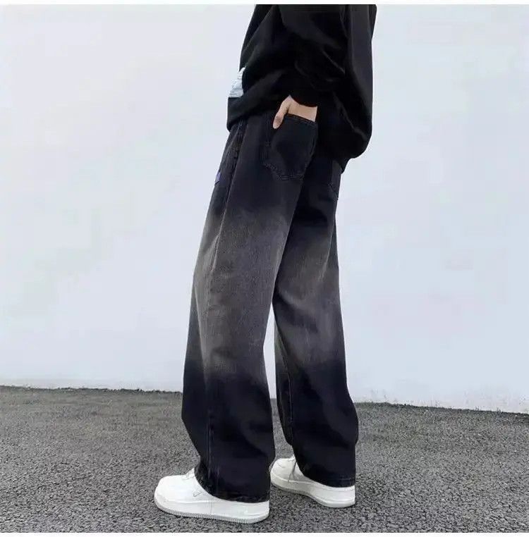 Japanese Brand Straight casual gradient contrasting jeans Size US 32 / EU 48 - 2 Thumbnail