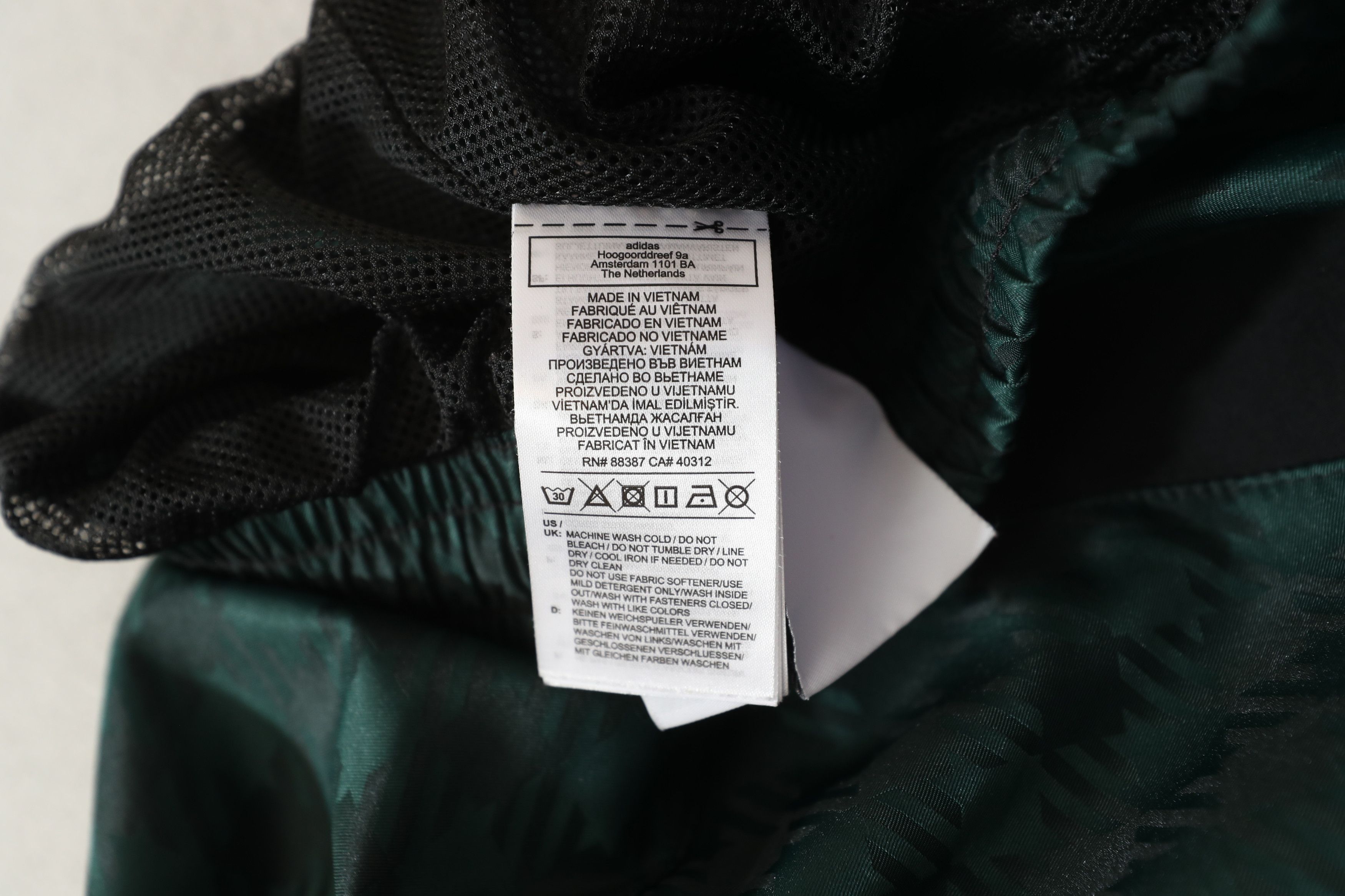 Adidas Adidas Mineral Green/Black Track Pants (M) Size US 32 / EU 48 - 14 Thumbnail
