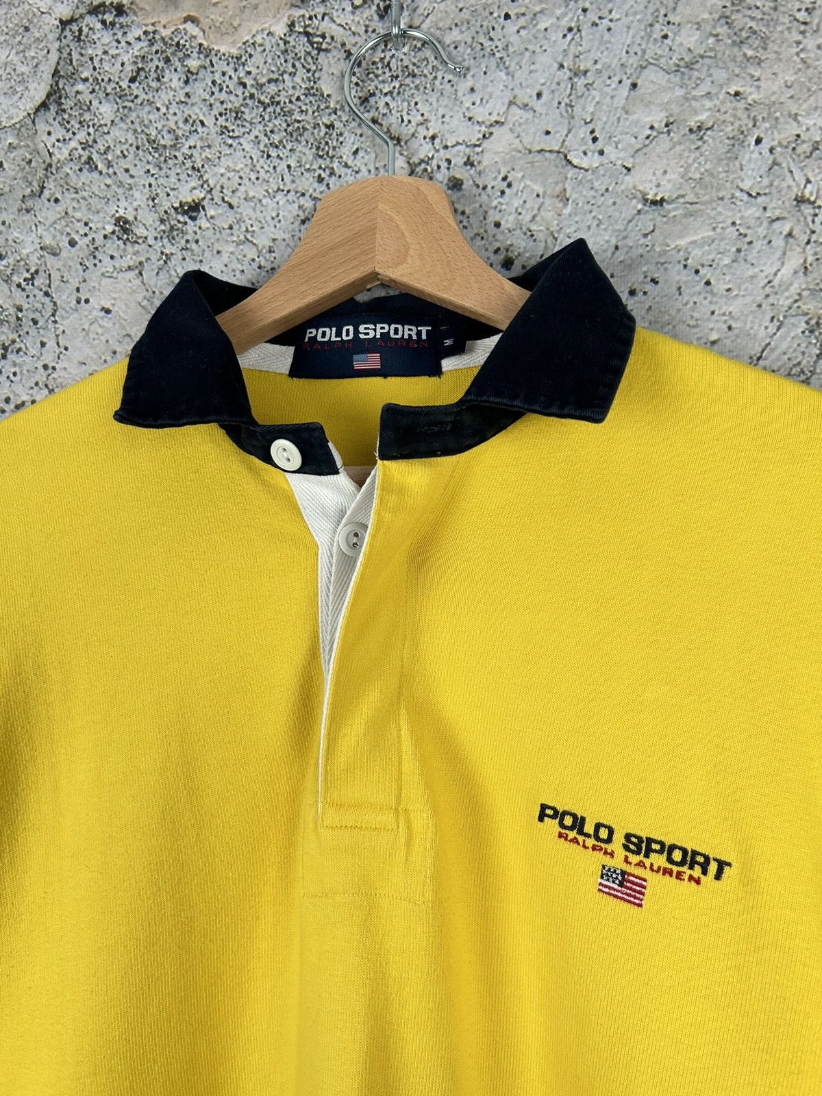 Polo Ralph Lauren Vintage Polo Sport Ralph Lauren Longsleeve Retro 90s Size US M / EU 48-50 / 2 - 3 Thumbnail