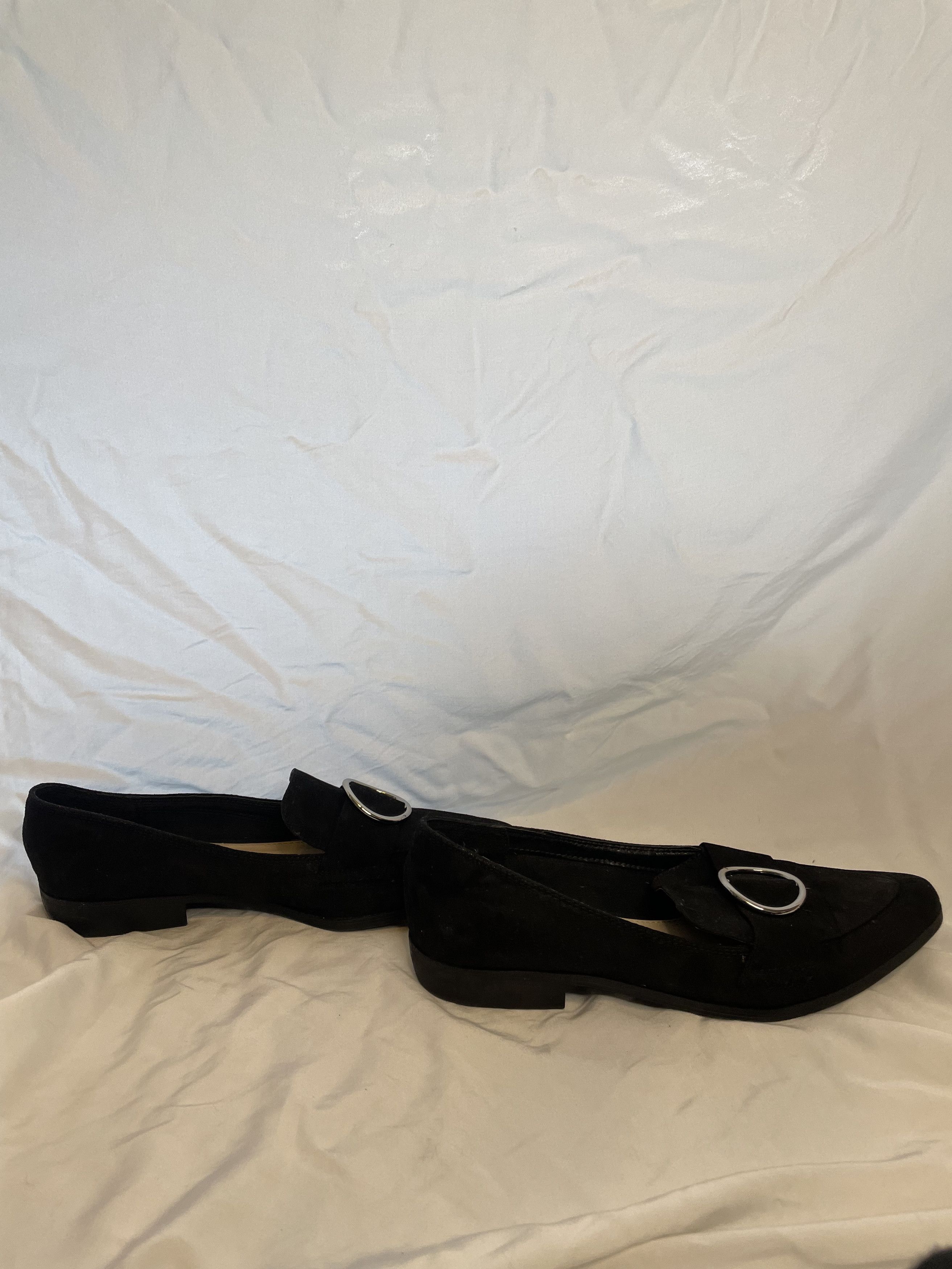 Bar III BAR III Black Accent Pointed Toe Block Heel Size US 8 / IT 38 - 2 Thumbnail