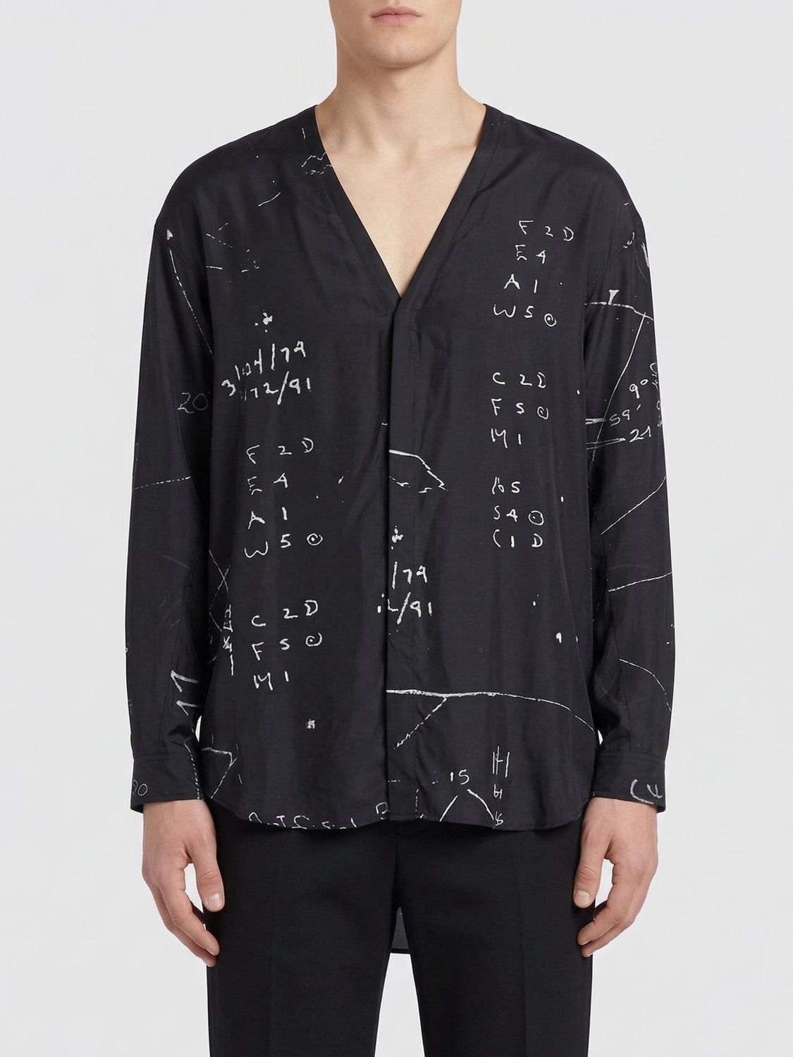 Rick Owens Rick Owens Shirt Men Black Size US S / EU 44-46 / 1 - 1 Thumbnail