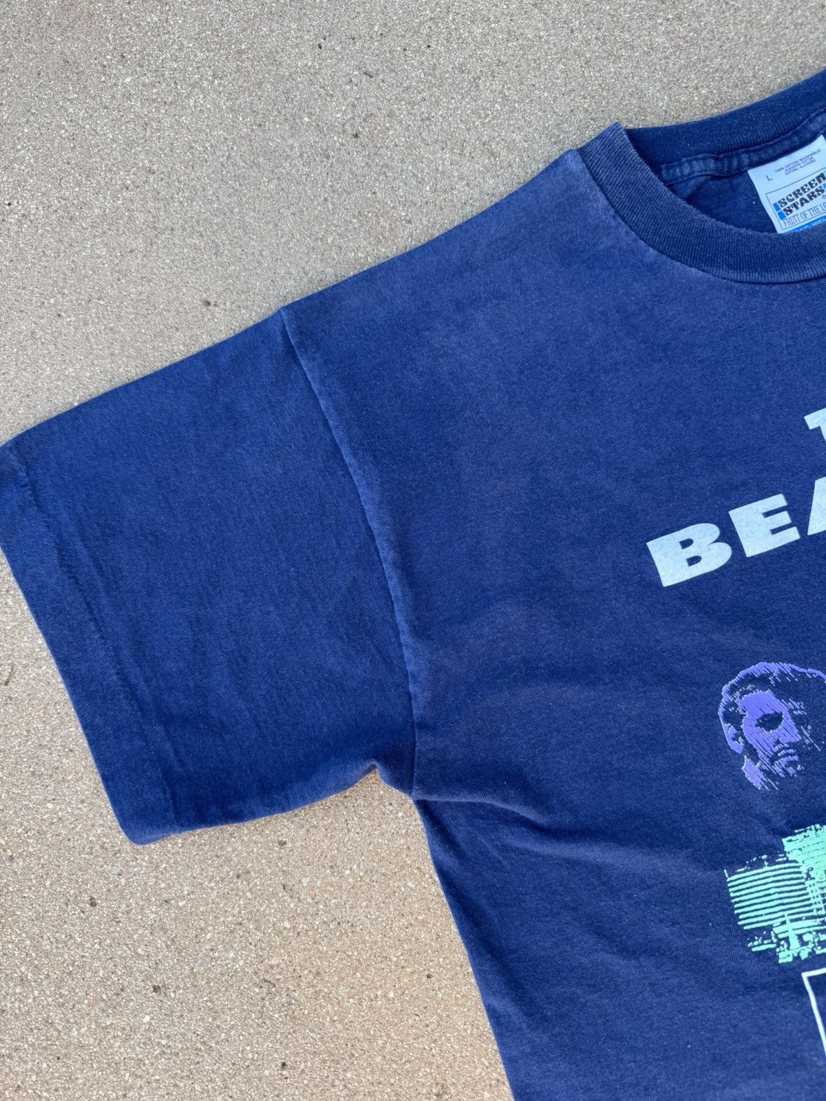 Band Tees × Vintage Vintage 1980's The Beatles At Liverpool Rock Concert Tee M/L Size US L / EU 52-54 / 3 - 5 Thumbnail