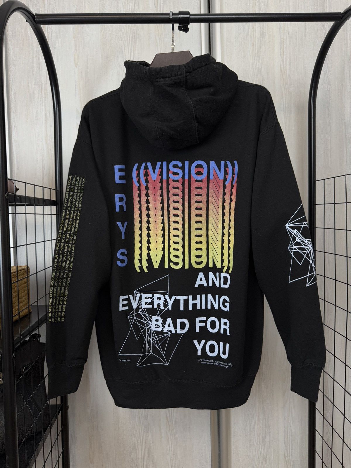 Band Tees Jaden Smith X MSFTSrep SYRE/ERYS Vision Album Tour Hoodie Size US XL / EU 56 / 4 - 2 Thumbnail