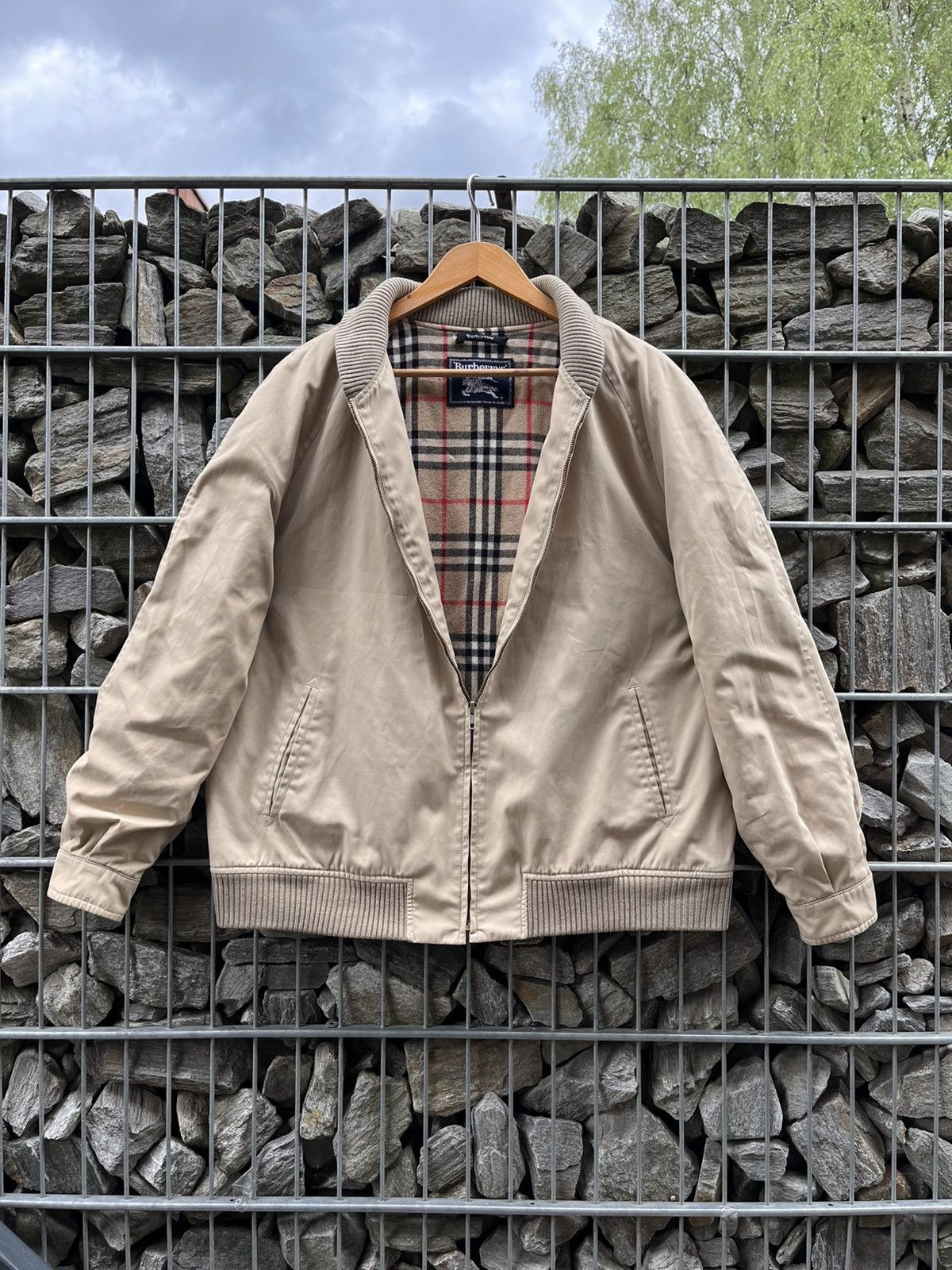 Burberry Vintage Burberry Nova Check Jacket Luxury Bomber Size US XL / EU 56 / 4 - 8 Thumbnail