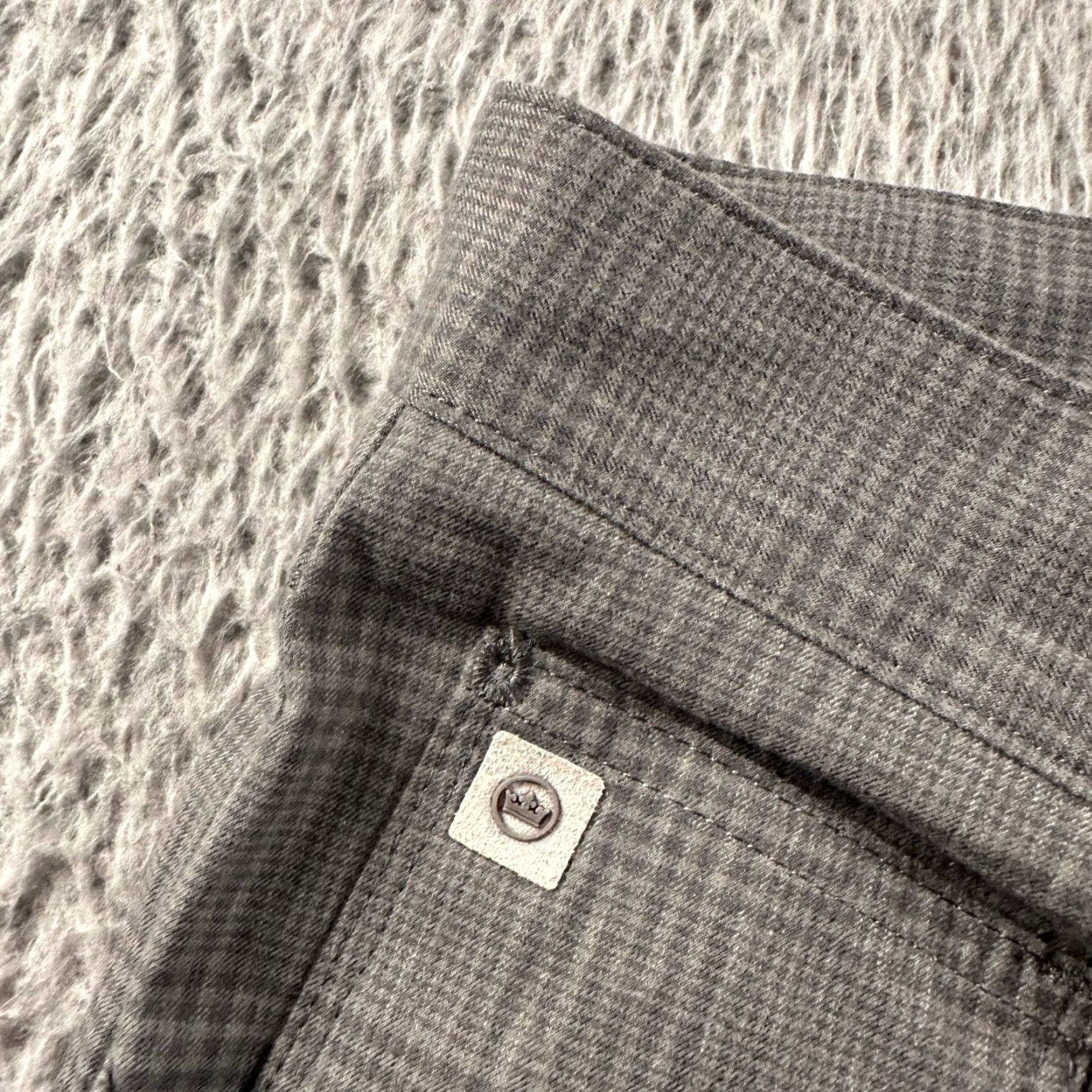 Peter Millar Peter Millar Pants Mens 38x32 Gray Glen Plaid Performance Stretch Golf Size US 38 / EU 54 - 4 Thumbnail