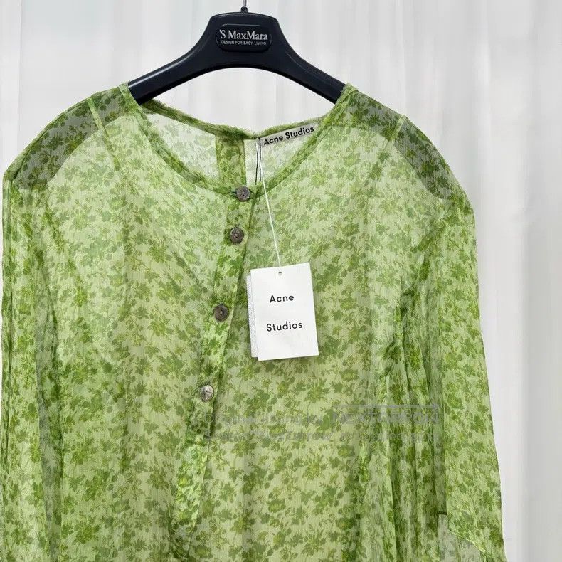 Acne Studios Acne Studios Silk floral double-layered dress Size XS / US 0-2 / IT 36-38 - 3 Thumbnail