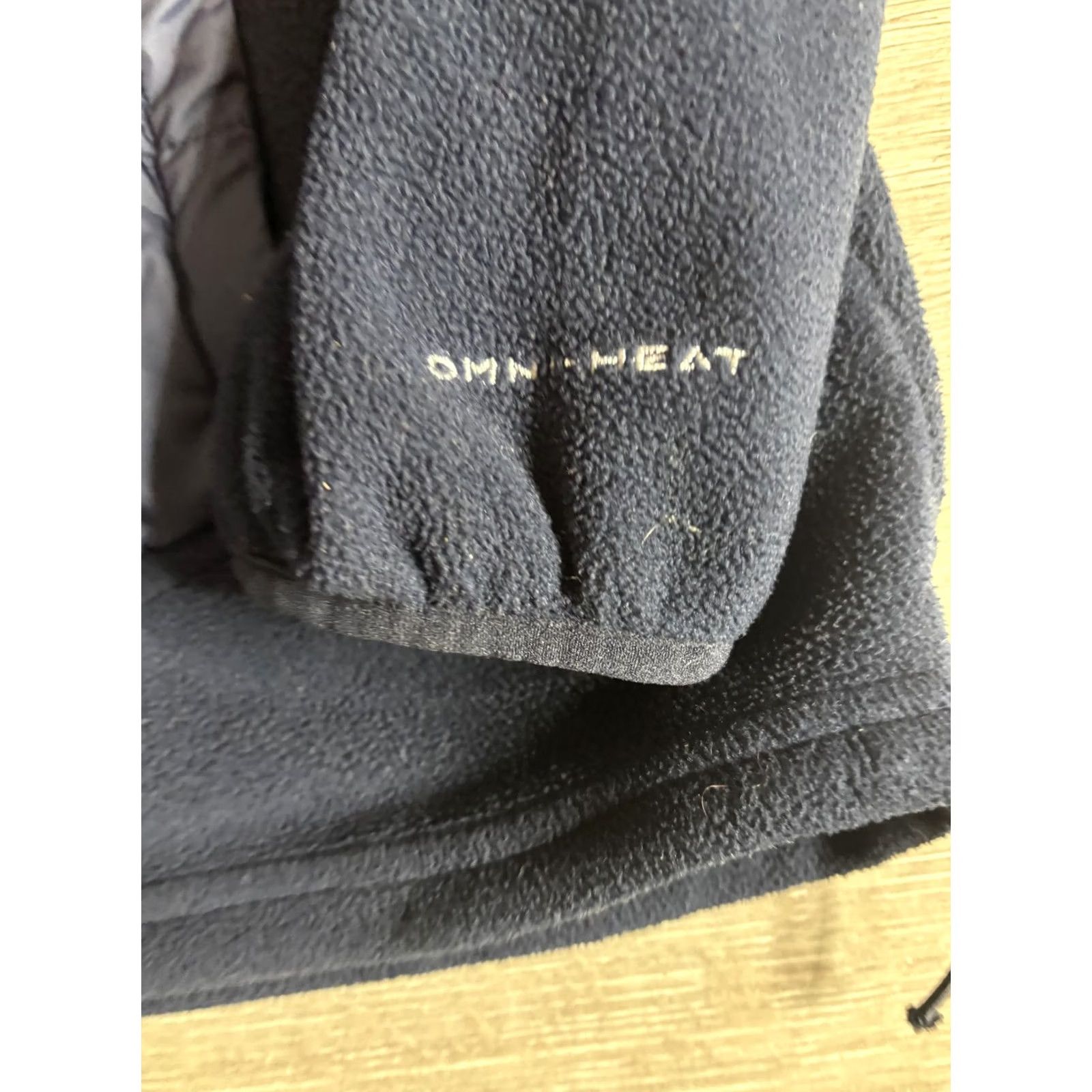 Vintage Columbia Jacket Womens Medium Blue Omni-Heat Fleece Quilted Insulated Full Zip Size M / US 6-8 / IT 42-44 - 5 Thumbnail