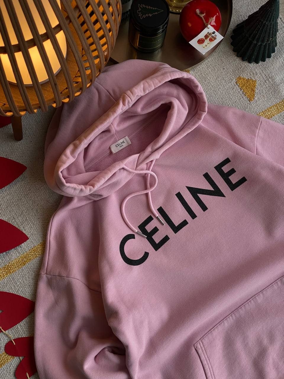 Celine Celine Pink Cotton Hoodie Size US XS / EU 42 / 0 - 3 Thumbnail