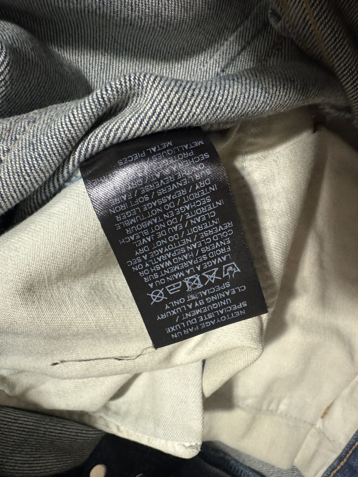 Balmain Light Blue Balmain Biker Slim Size US 32 / EU 48 - 5 Thumbnail