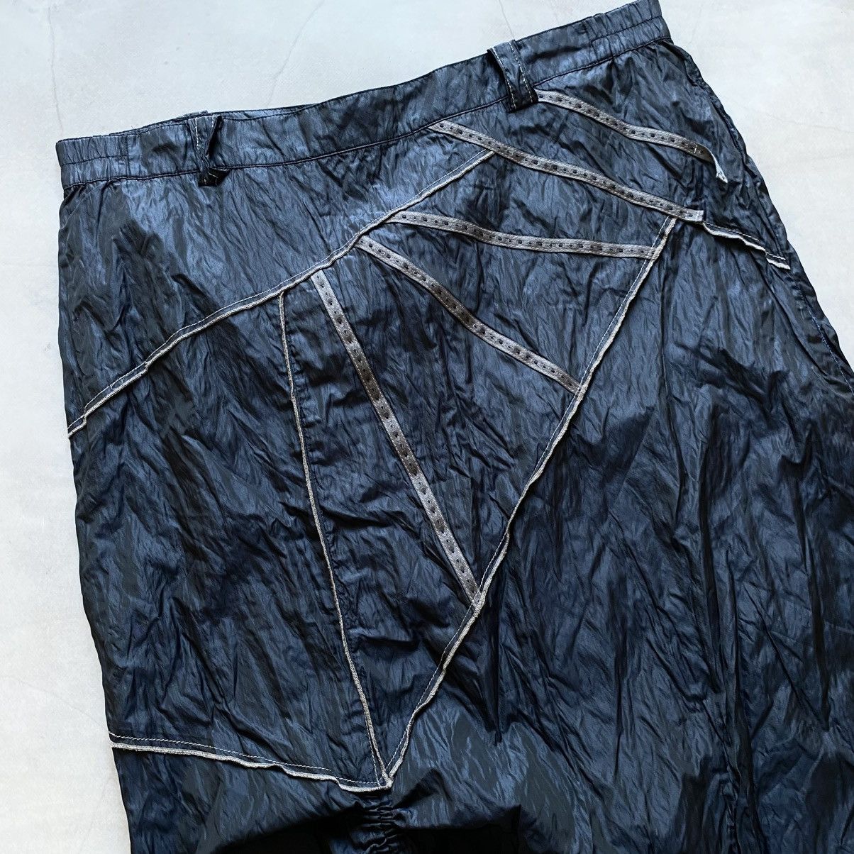 Marithe + Francois Girbaud Fred Sabatier Abstract Hysteric Glamour Style Midi Skirt Size 34" / US 12 / IT 48 - 4 Thumbnail