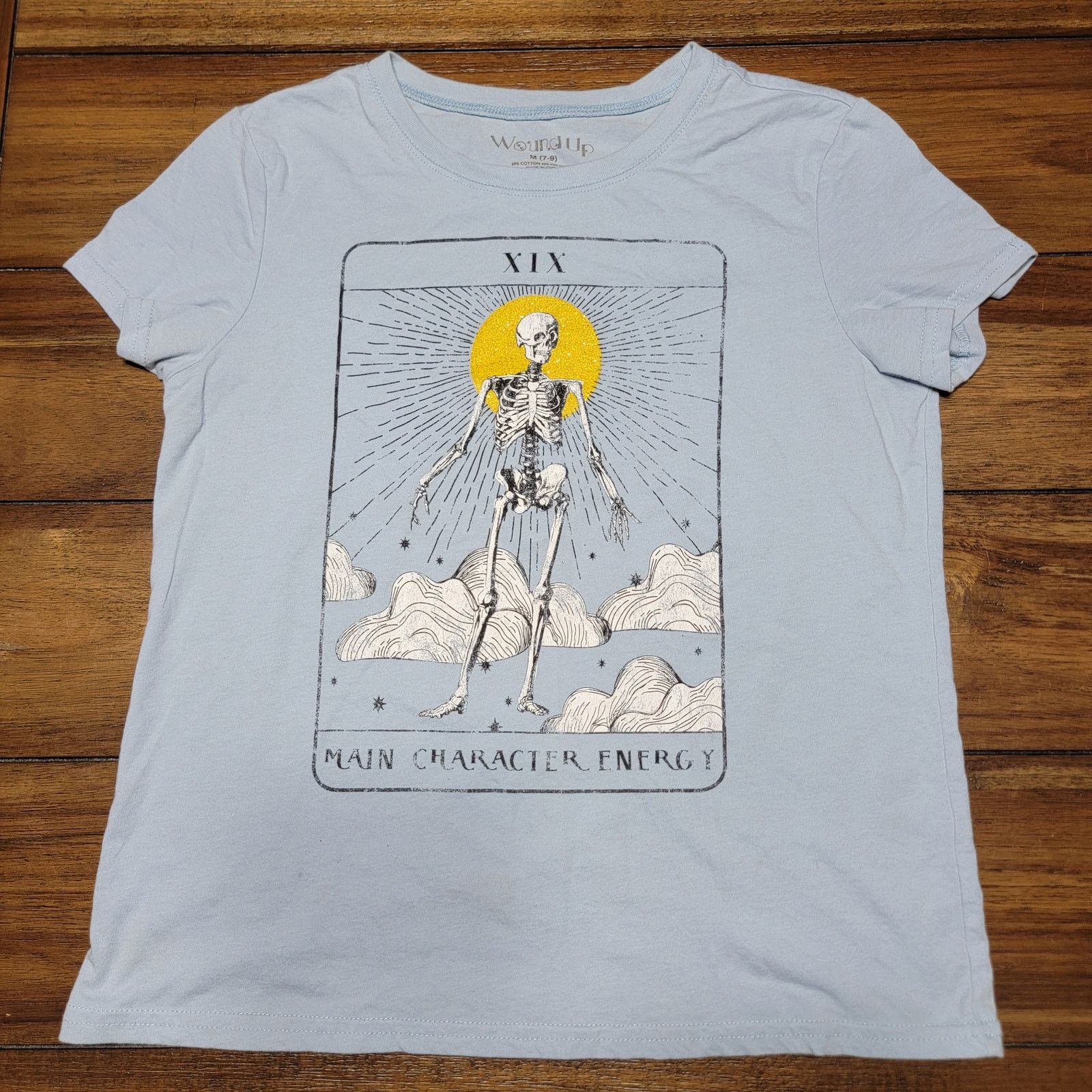 Other Wound Up Tee Tarot Card "Main Character Energy" -Adult Small Size S / US 4 / IT 40 - 1 Thumbnail