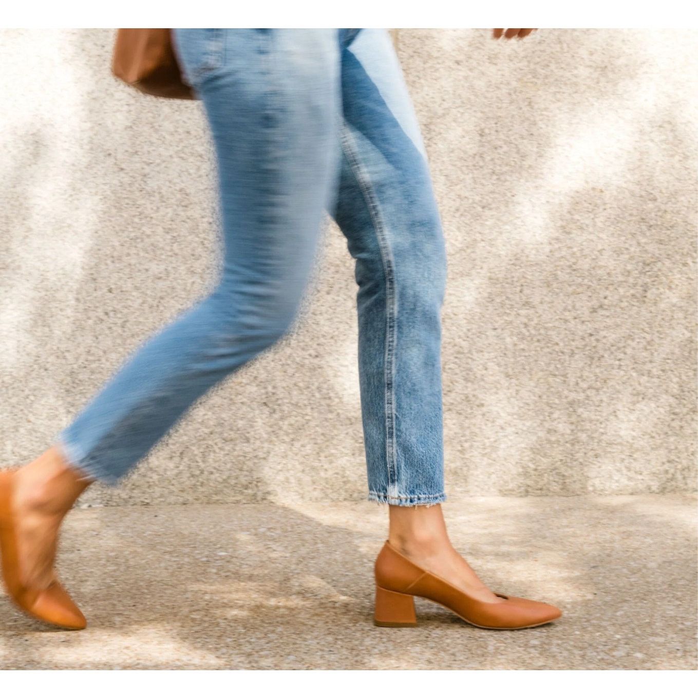 Nisolo NWT NISOLO Fiorela Mid Heel Leather Pumps Caramel Tan Sz 8.5 Size US 8.5 / IT 38.5 - 3 Thumbnail
