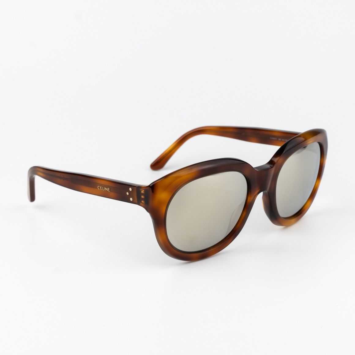 Celine Celine Women Sunglasses Havana Smoke Mirror CL40071I 56C NEW Size ONE SIZE - 8 Thumbnail