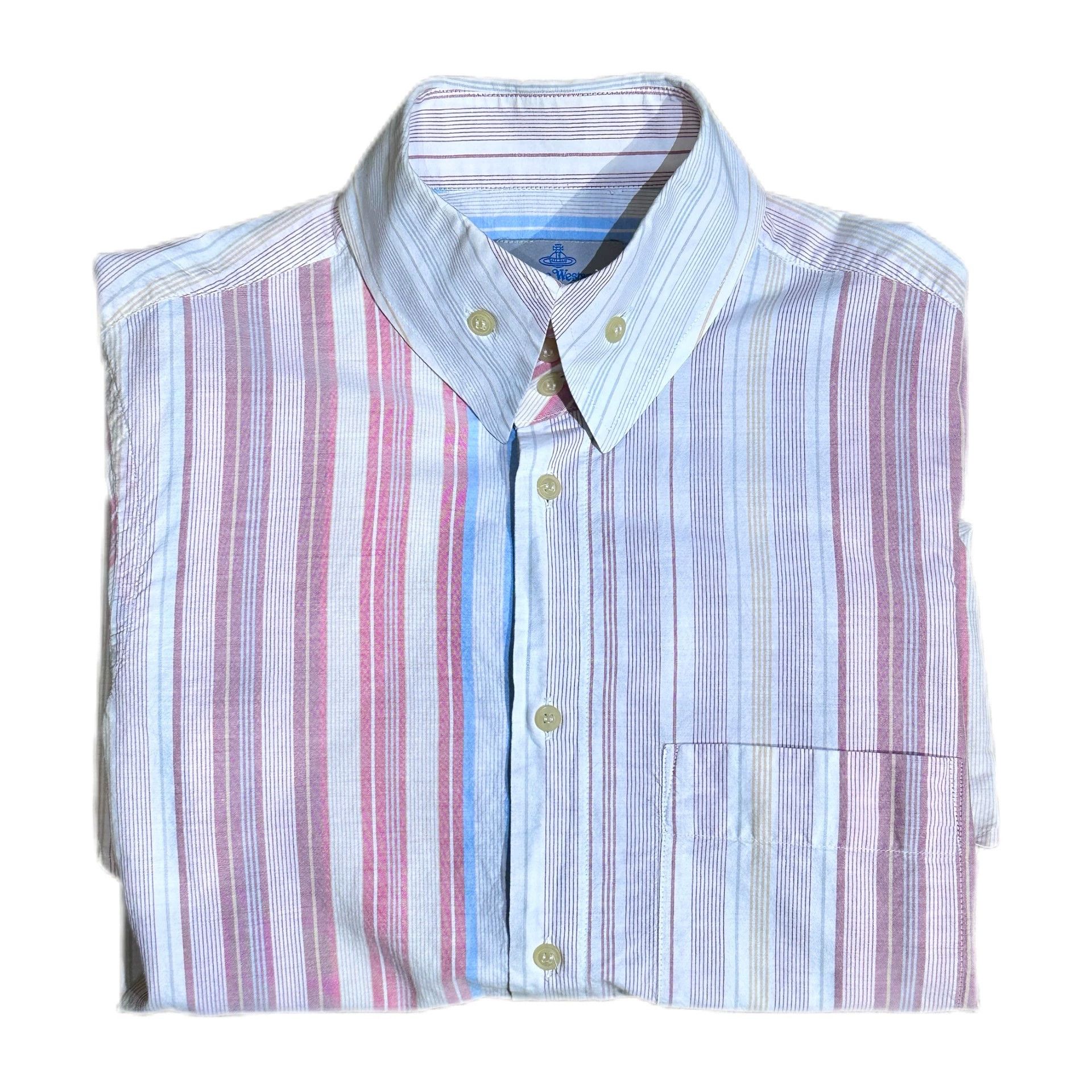 Vivienne Westwood Vivienne Westwood Man 2000s Early Stripe Panel Top Size 2M Size M / US 6-8 / IT 42-44 - 3 Thumbnail