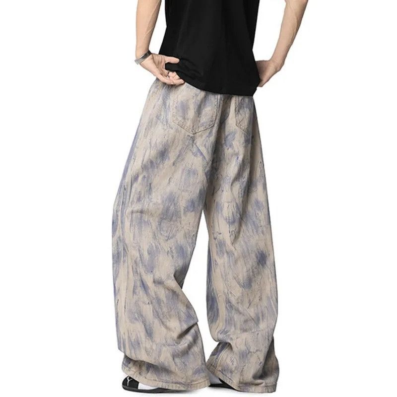 Jean Splash-ink Graffiti Jeans Size US 32 / EU 48 - 1 Thumbnail