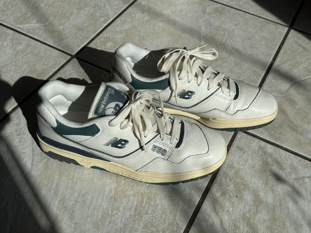New Balance 550 New Spruce Mini Logo