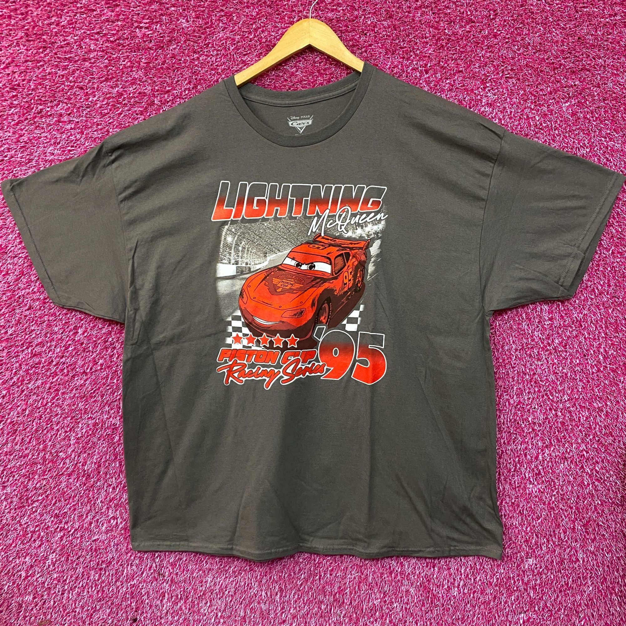 Disney Disney Pixar Cars Lightning McQueen Piston Cup 95 T-Shirt 3X Size US XXL / EU 58 / 5 - 1 Thumbnail