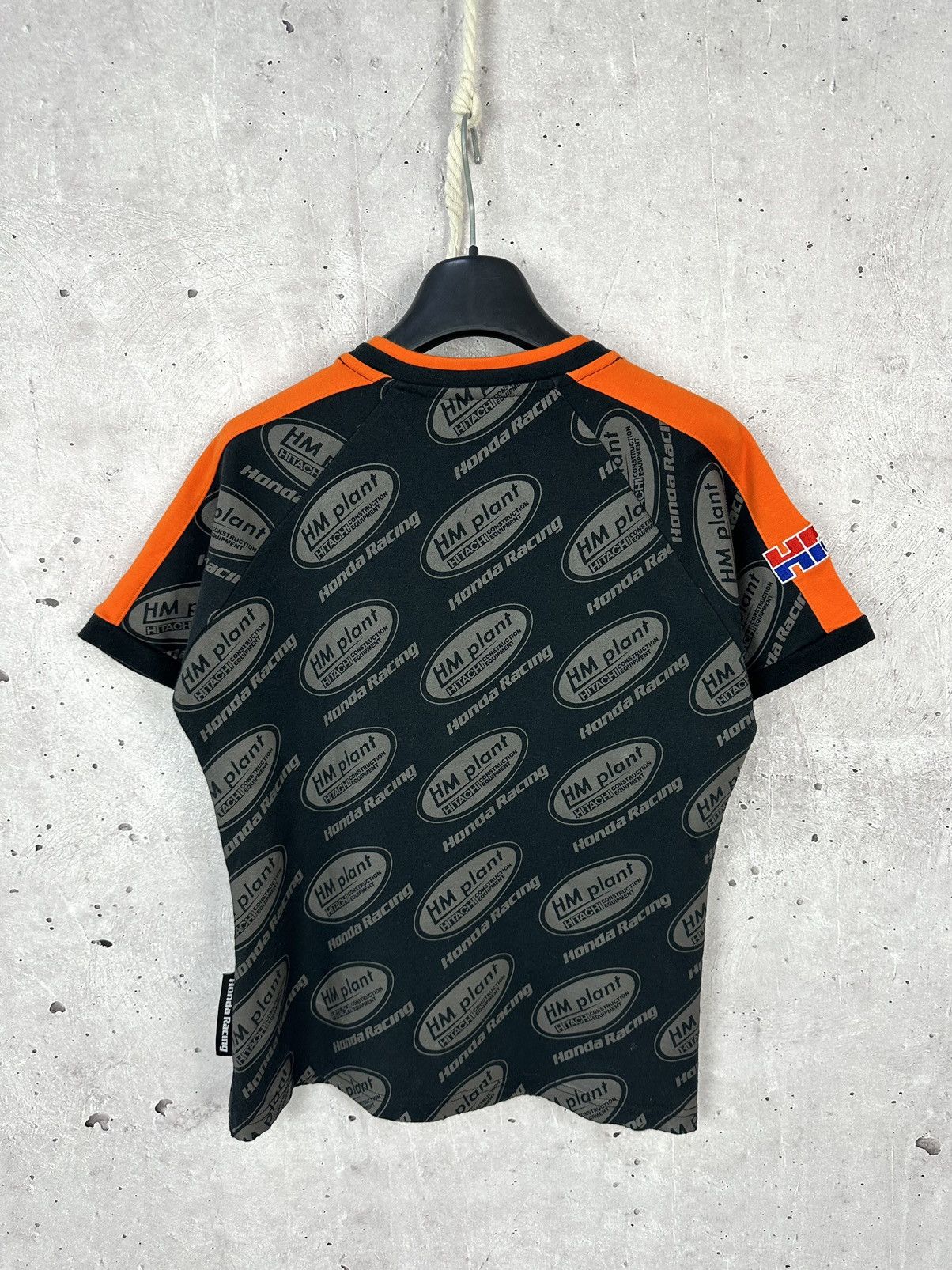 Honda × Vintage Vintage Honda Racing HM plant Short Sleeve V-neck T-shirt Size L / US 10 / IT 46 - 5 Thumbnail