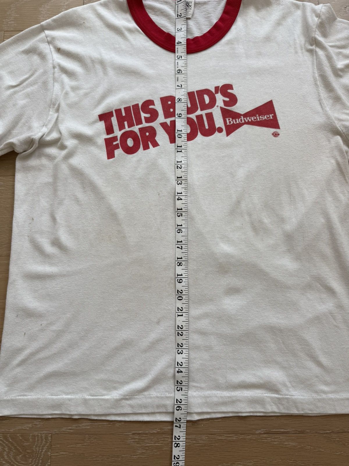 Budweiser Vintage Budweiser Bud promo shirt Size US XL / EU 56 / 4 - 10 Thumbnail