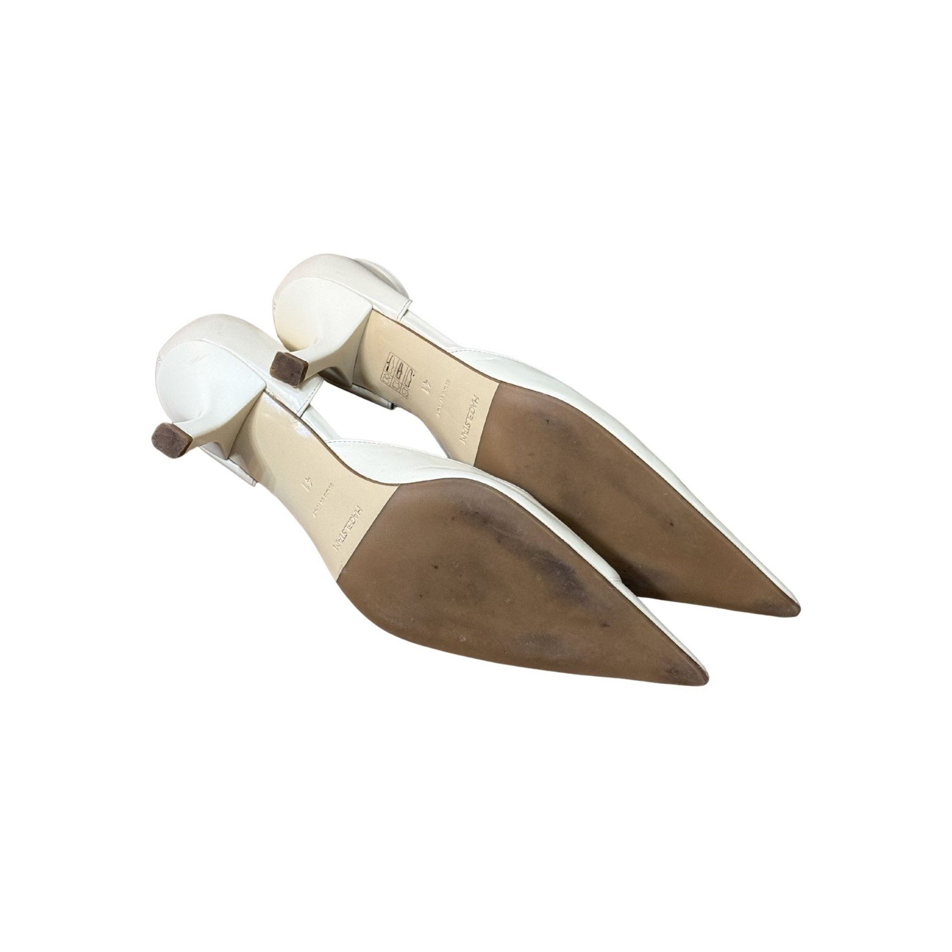 Other Hagelstam Amber D’Orsay Pump 55 Vanilla Leather GUC $534 Sz Size US 11 / IT 41 - 5 Thumbnail