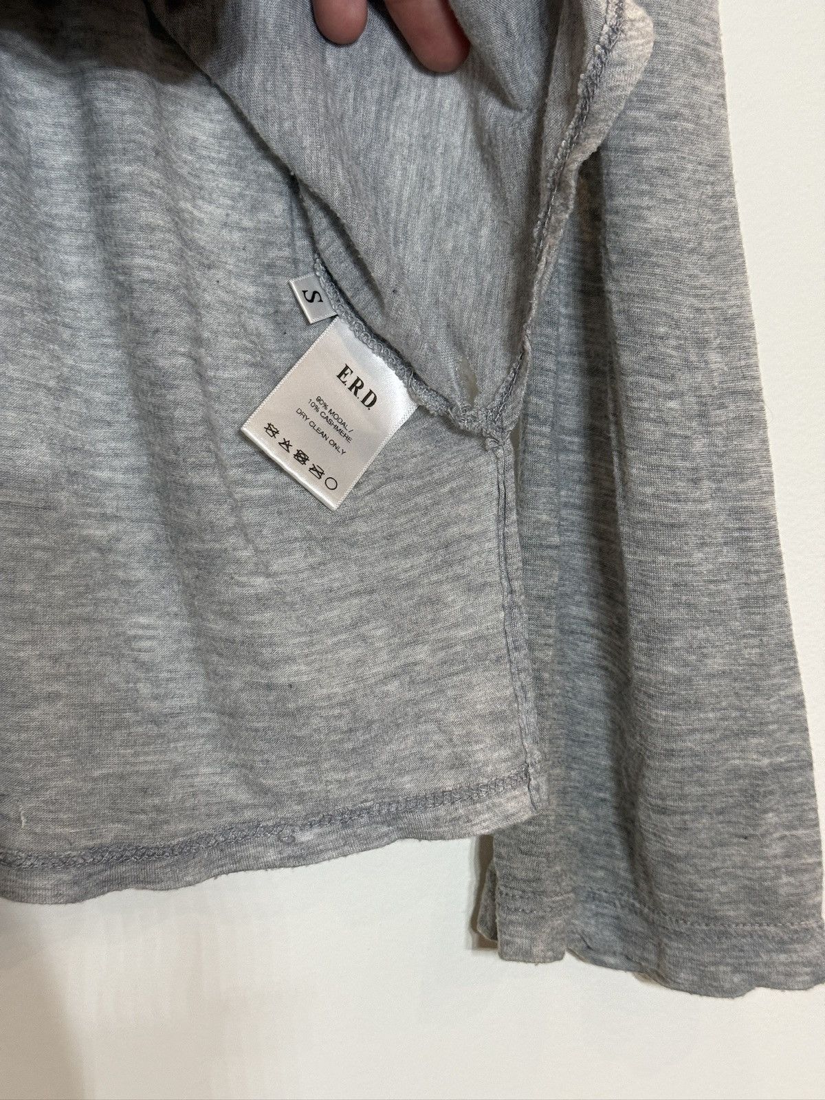 Enfants Riches Deprimes ERD logo print heather gray long sleeve, thin, old, rare Size US S / EU 44-46 / 1 - 3 Thumbnail