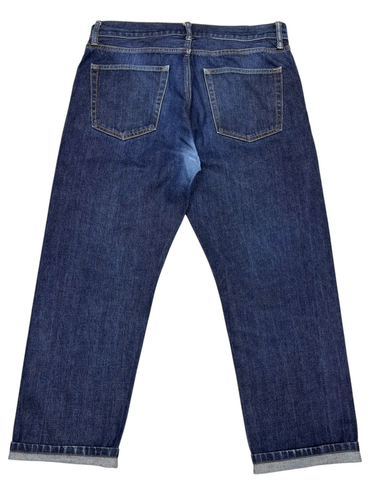 Undercover × Uniqlo Vintage Uniqlo Japan Selvedge Distressed Denim Jeans Size US 35 - 2 Thumbnail