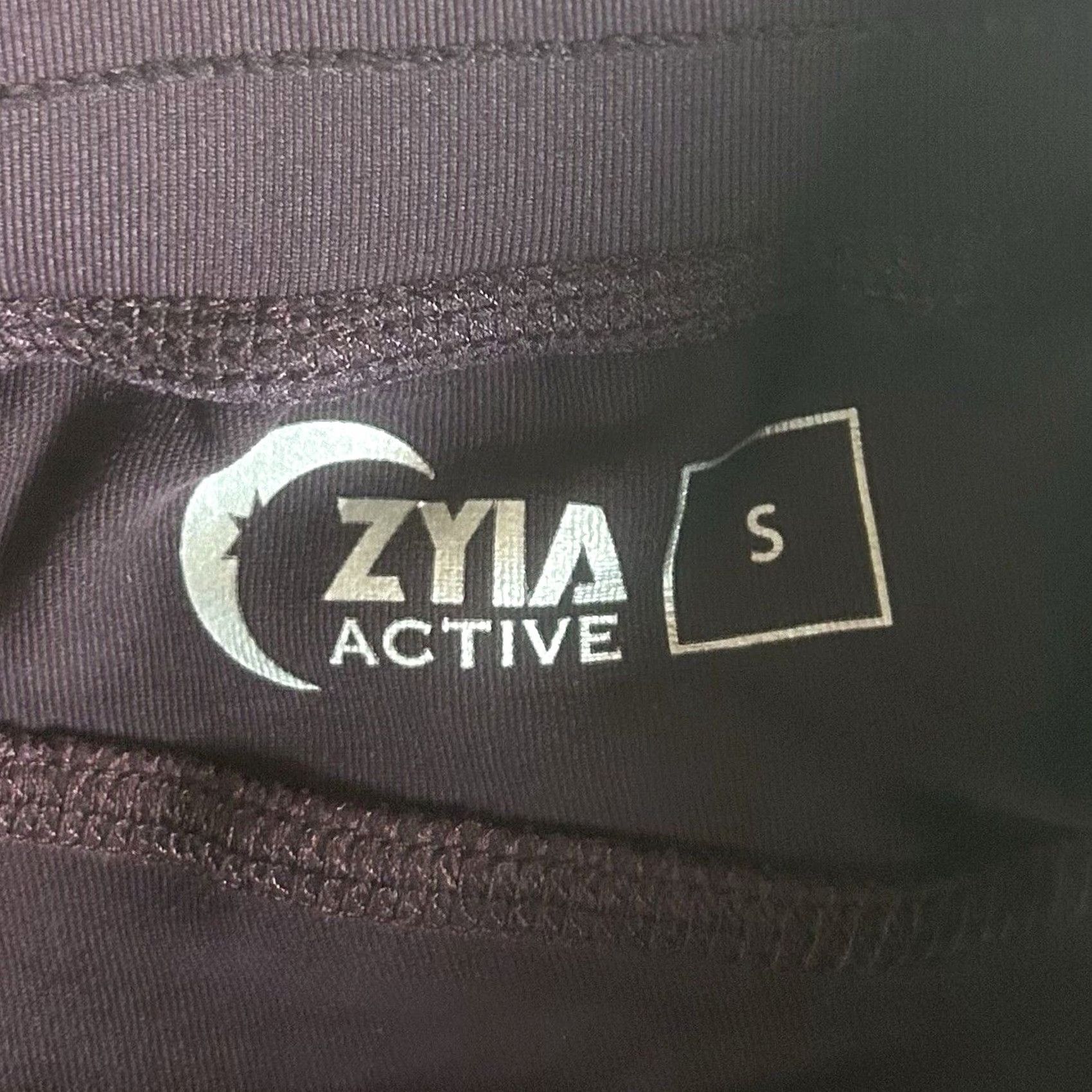 Vintage ZYIA Active Jogger Pants Leggings Womens S Purple Drawstring Pockets Gym Run Size 28" / US 6 / IT 42 - 5 Thumbnail