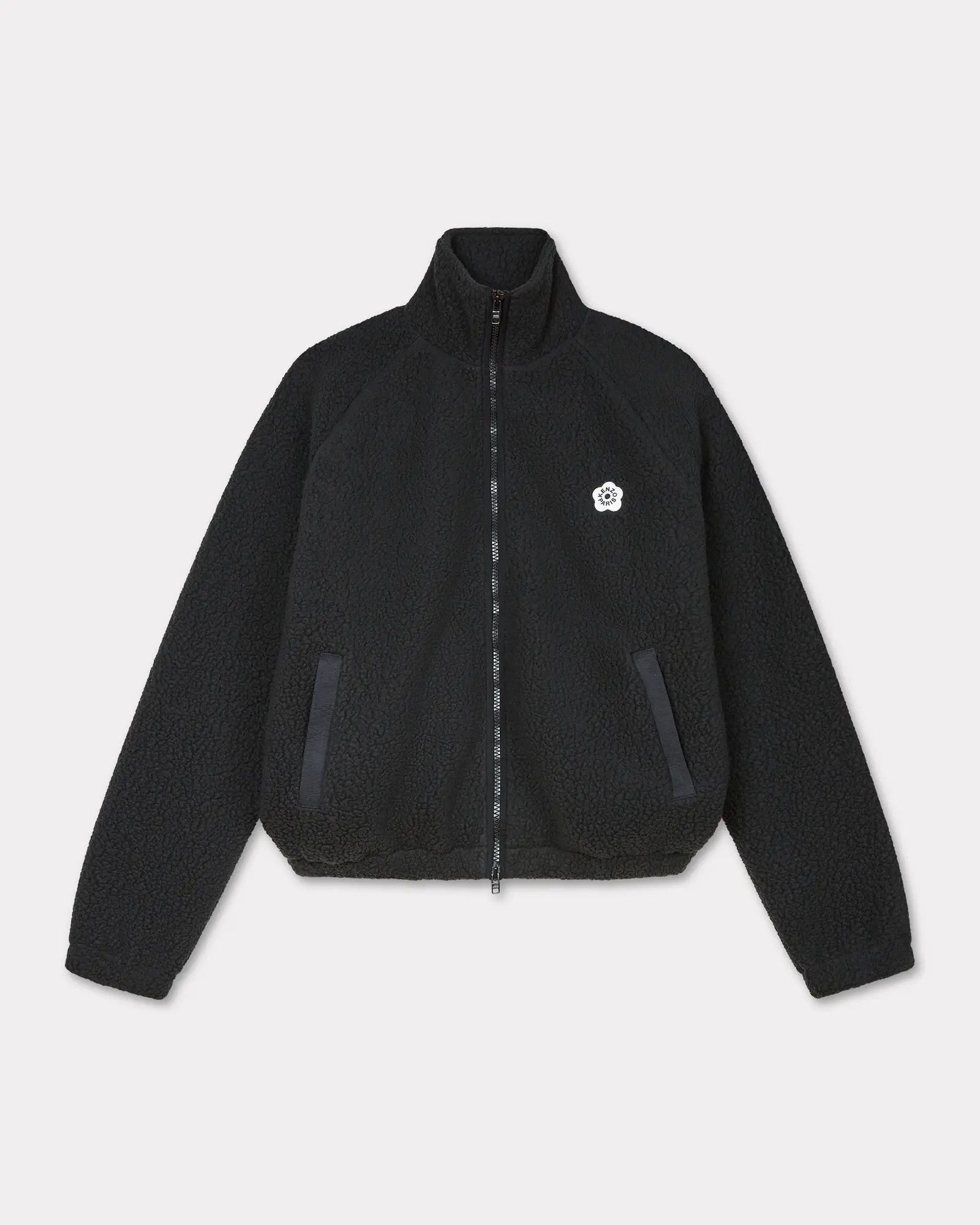 o1s22i1n0125 Hi-neck Sweatshirt in Black