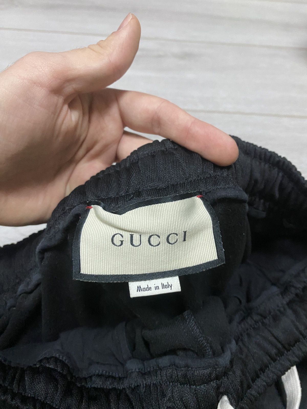 Gucci Gucci red stripes pants big logo pocket ace Size US 32 / EU 48 - 8 Thumbnail