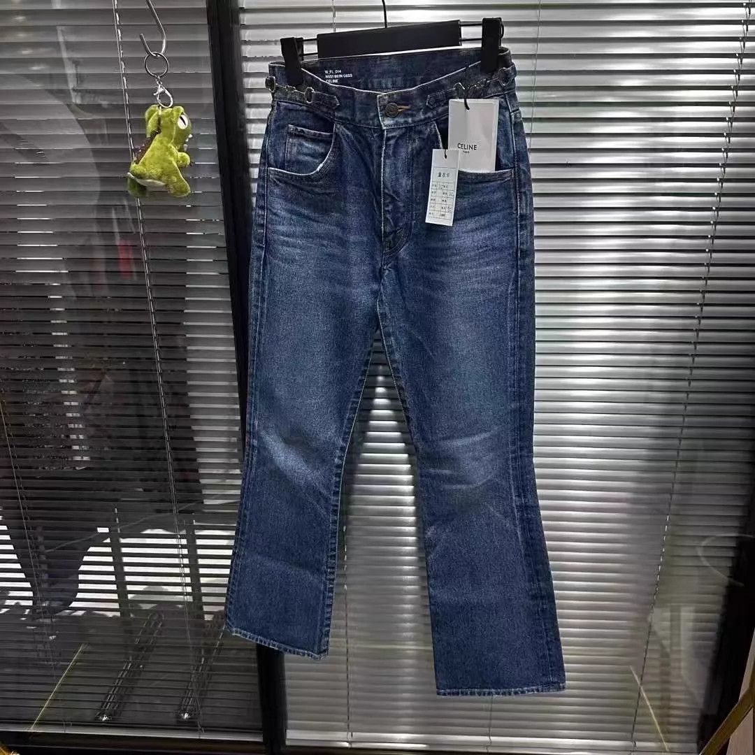 Celine Celine Triomphe Jeans Size 25 New with Tags Size 25" / US 0 / IT 36 - 1 Thumbnail