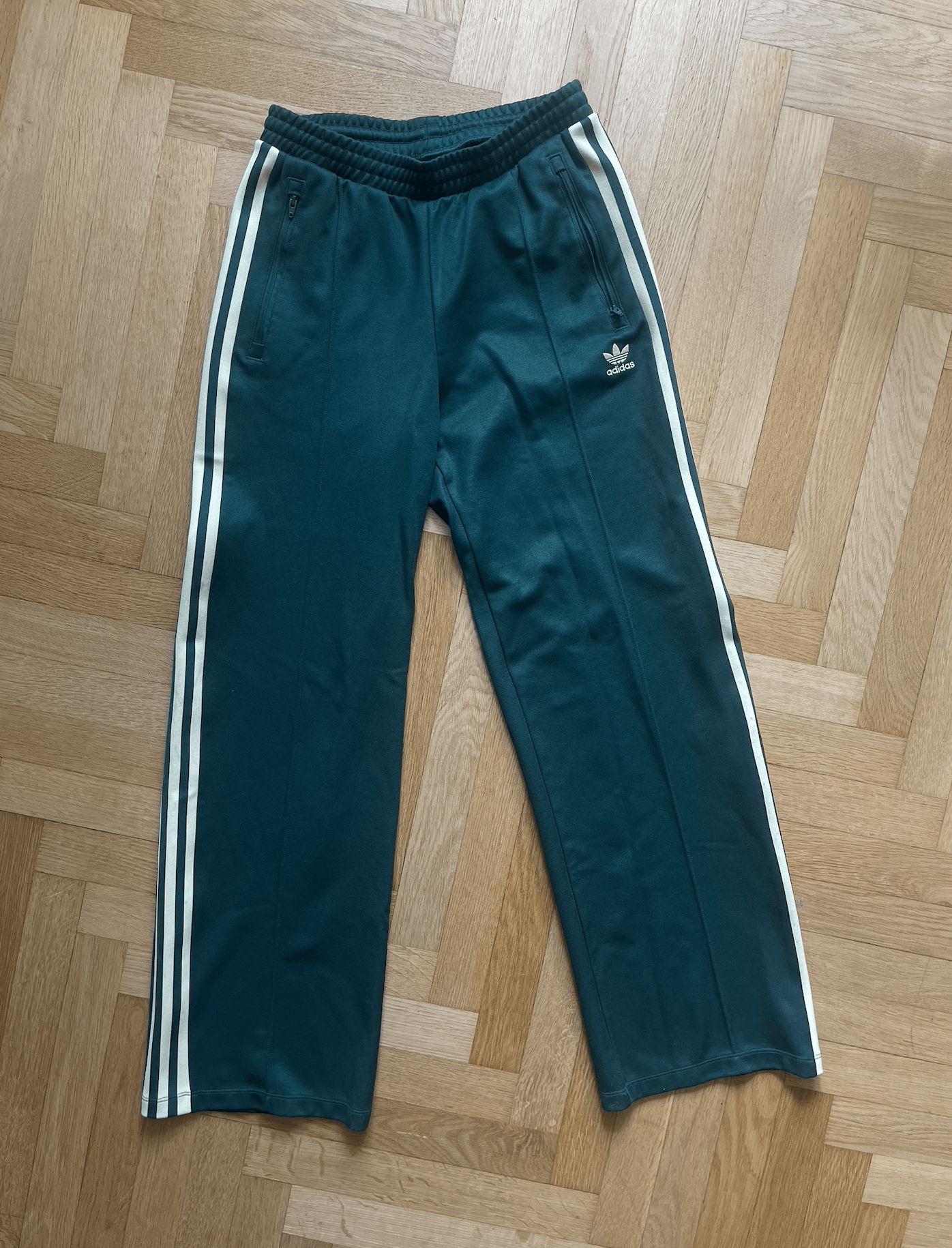 Adidas Adidas Originals Green & Yellow Pants Size 25" / US 0 / IT 36 - 1 Thumbnail