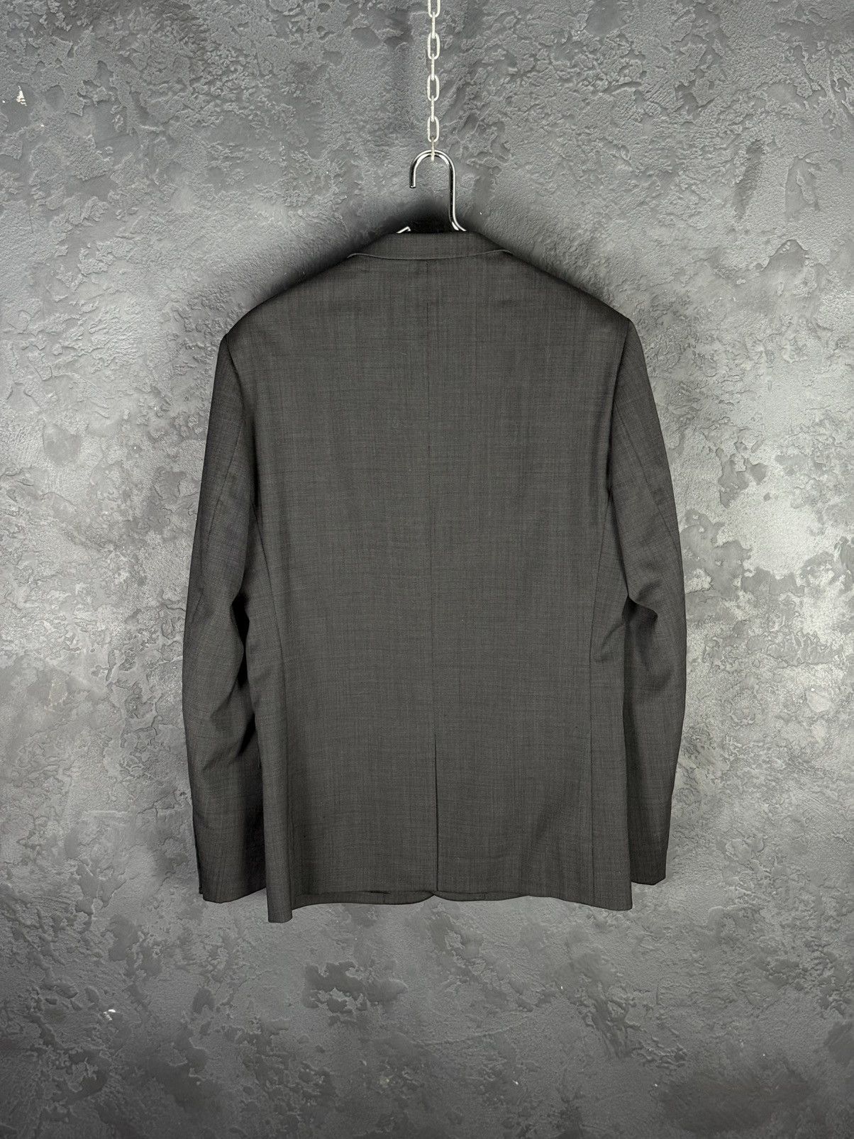 Sandro Sandro Paris Wool Blazer Size 50 Slim Fit Tailored Jacket Size 50R - 4 Thumbnail