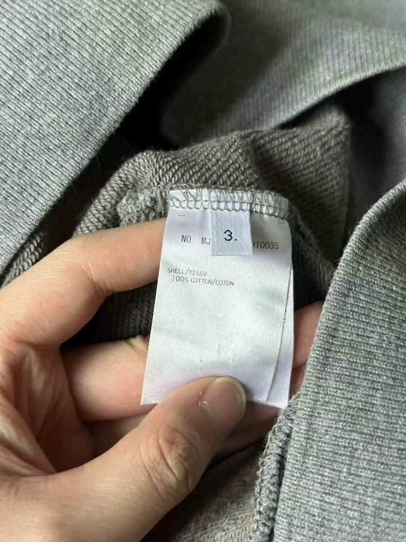 Thom Browne Thom Browne Dark grey hoodie Size US L / EU 52-54 / 3 - 4 Thumbnail