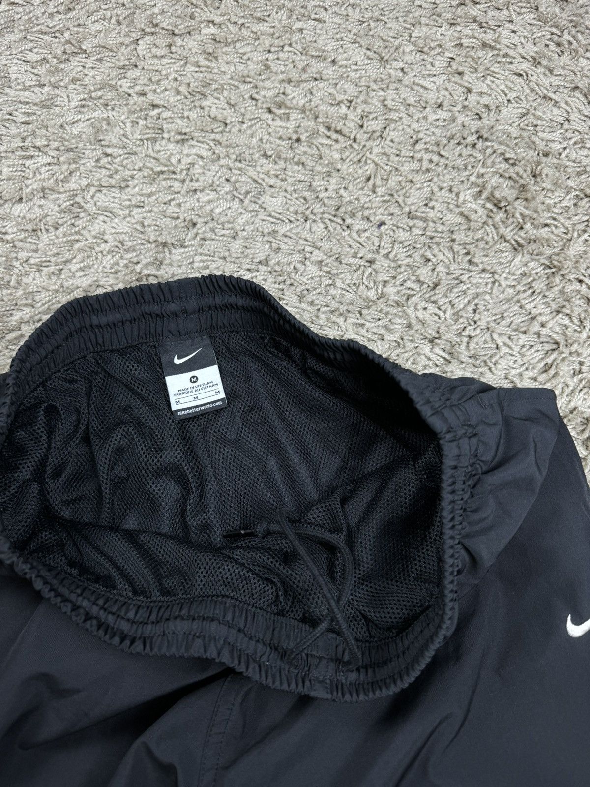 Nike Casual drill pants Nike nylon y2k original streetwear item Size US 33 - 5 Thumbnail