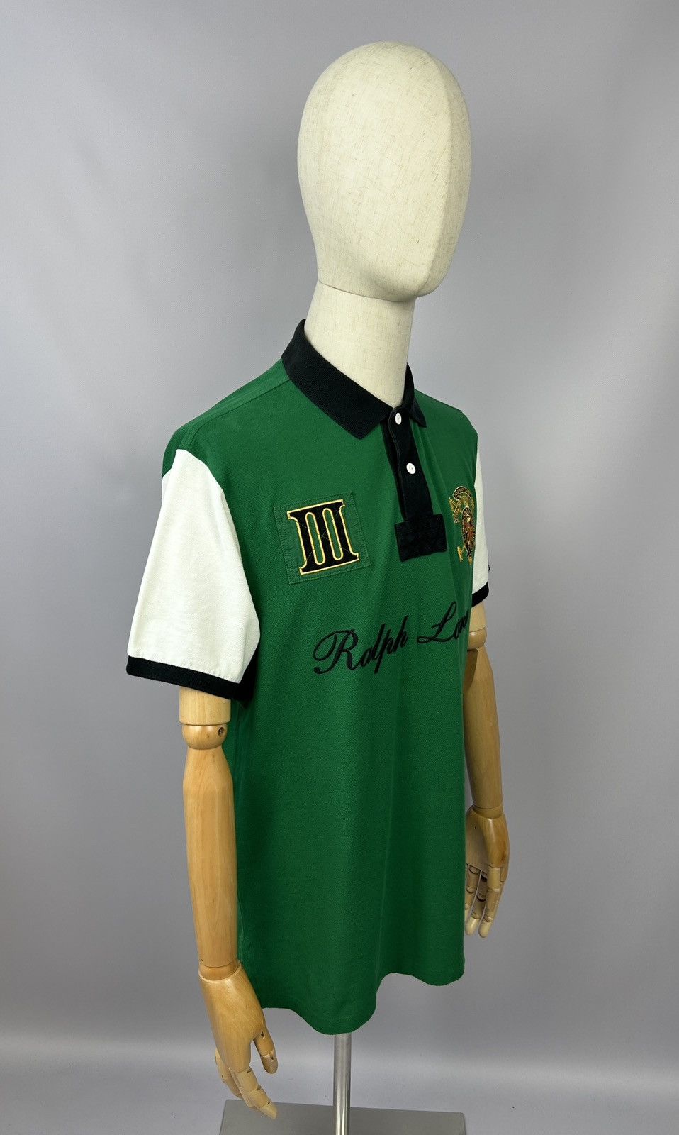 Polo Ralph Lauren × Ralph Lauren × Vintage Vintage Polo Ralph Lauren Snow Polo Challenge Polo Shirt Size US XL / EU 56 / 4 - 8 Thumbnail