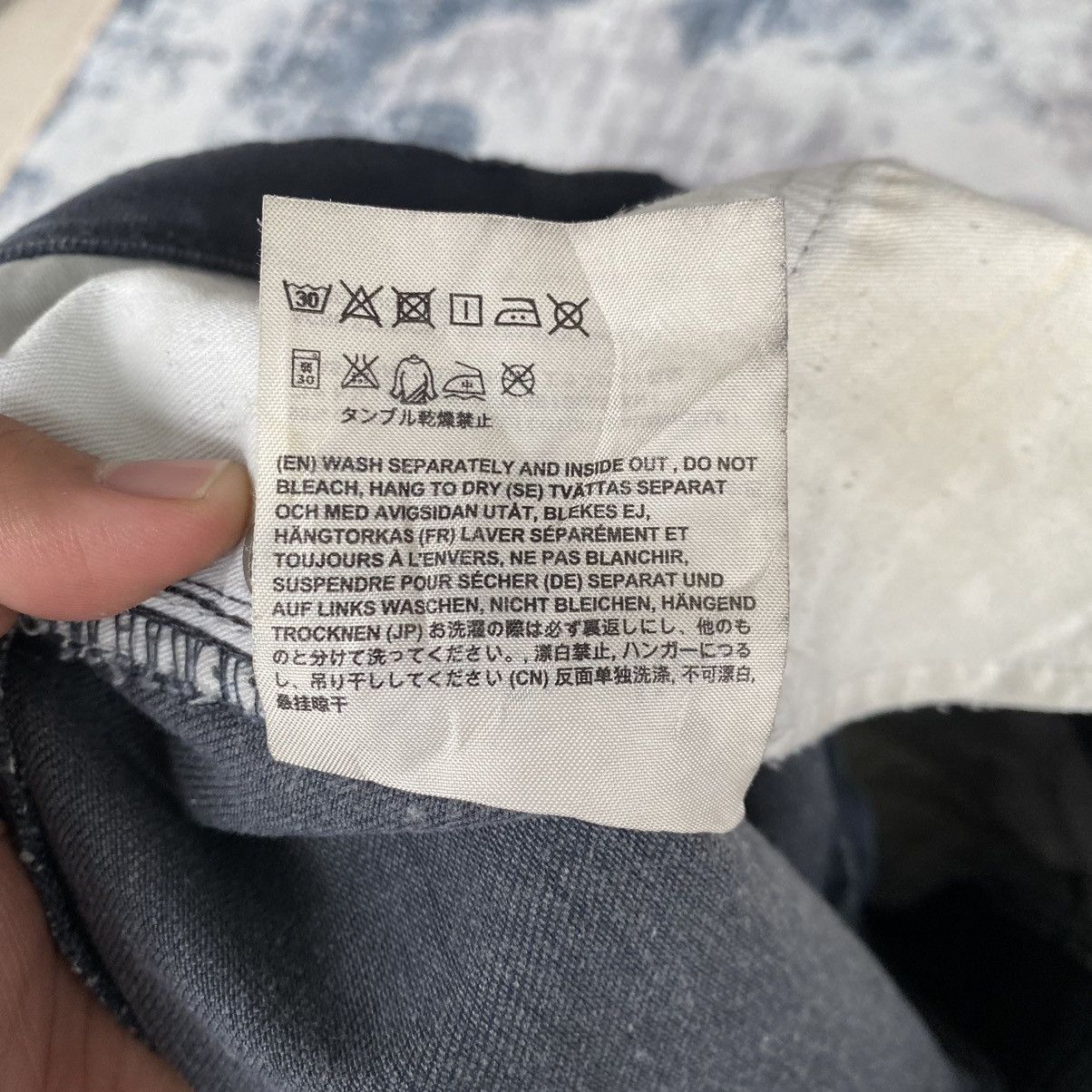 Acne Studios Acne Studios Max Blue Speed Denim Pants Jeans Size US 28 / EU 44 - 10 Thumbnail