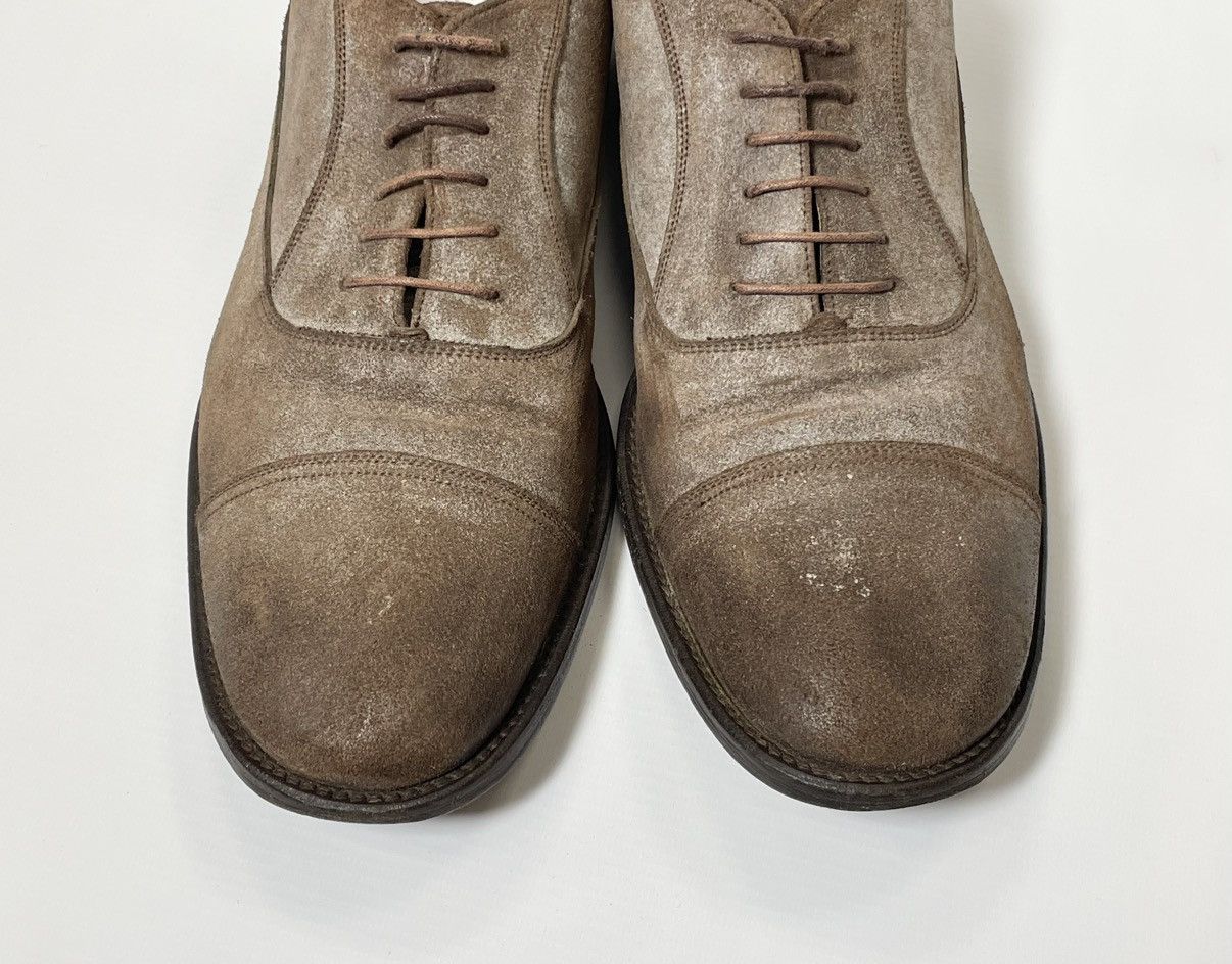 Maison Margiela ‘Mould’ Effect Suede Oxford Shoes Size US 11 / EU 44 - 11 Thumbnail