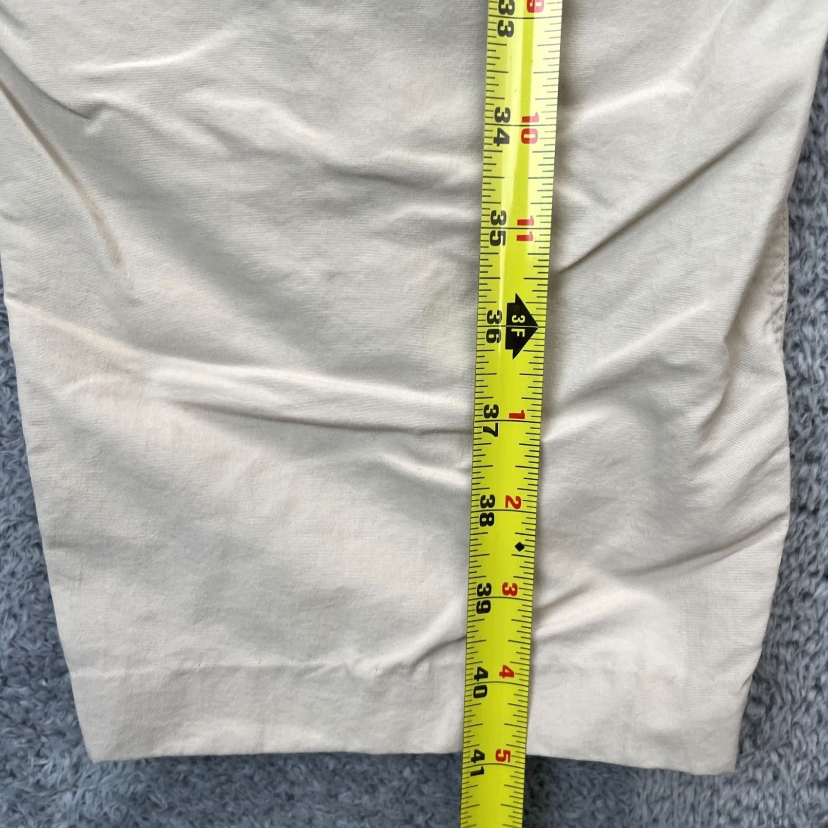 Royal Robbins Royal Robbins Pants Womens 14 Beige Cargo Pocket Pleated Logo Straight Leg Hiking Size 36" / US 14 / IT 50 - 5 Thumbnail