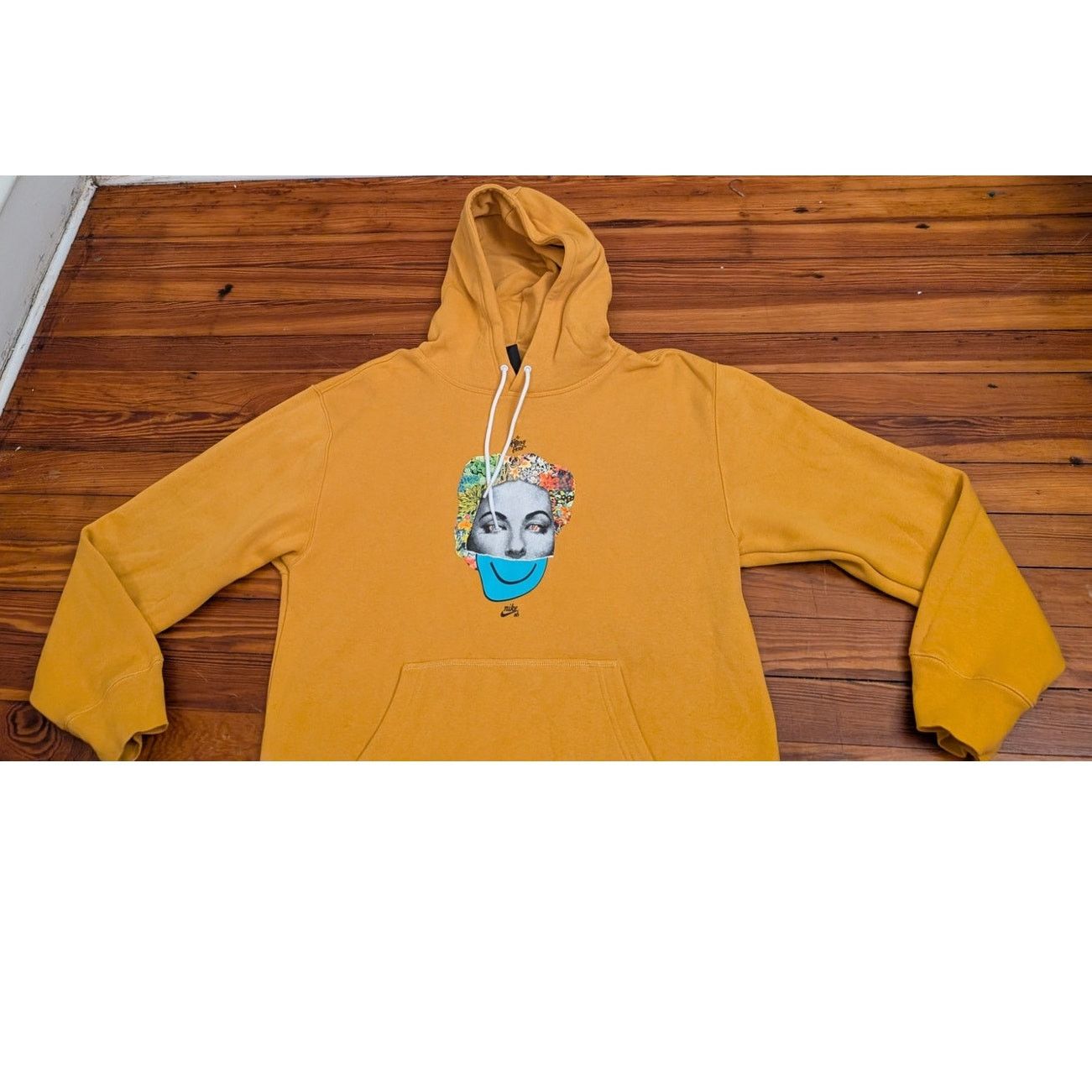 Nike Nike SB The Killing Floor Hoodie Yellow Mens Small Size US S / EU 44-46 / 1 - 2 Thumbnail