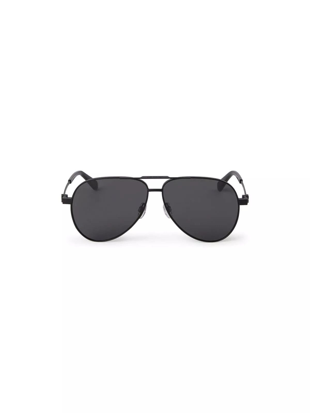 Off-White NEW OFF-WHITE OERI122S24MET0011007 Ruston L Black Dark Grey Size ONE SIZE - 2 Thumbnail