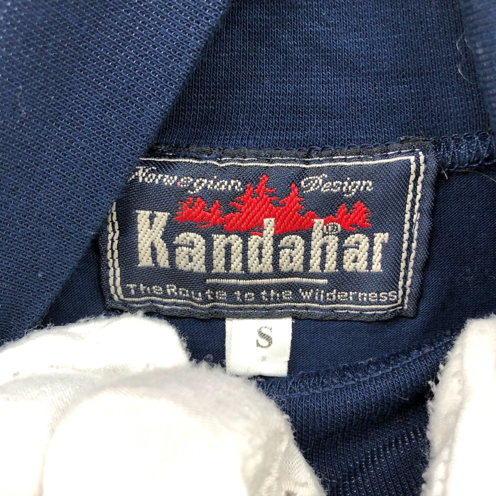 Vintage VINTAGE Kandahar Norwegian Turtleneck Long Sleeve Cotton Shirt Blue Mens S Size US S / EU 44-46 / 1 - 7 Thumbnail