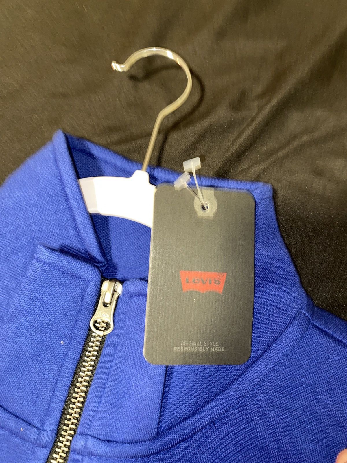Levi's Men’s Blue Levi’s quarter zip Size US M / EU 48-50 / 2 - 4 Thumbnail
