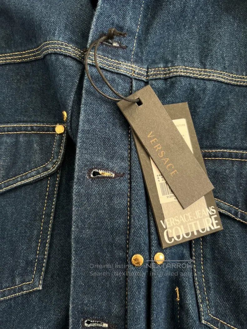 Versace Versace Men's denim jacket Size US M / EU 48-50 / 2 - 6 Thumbnail