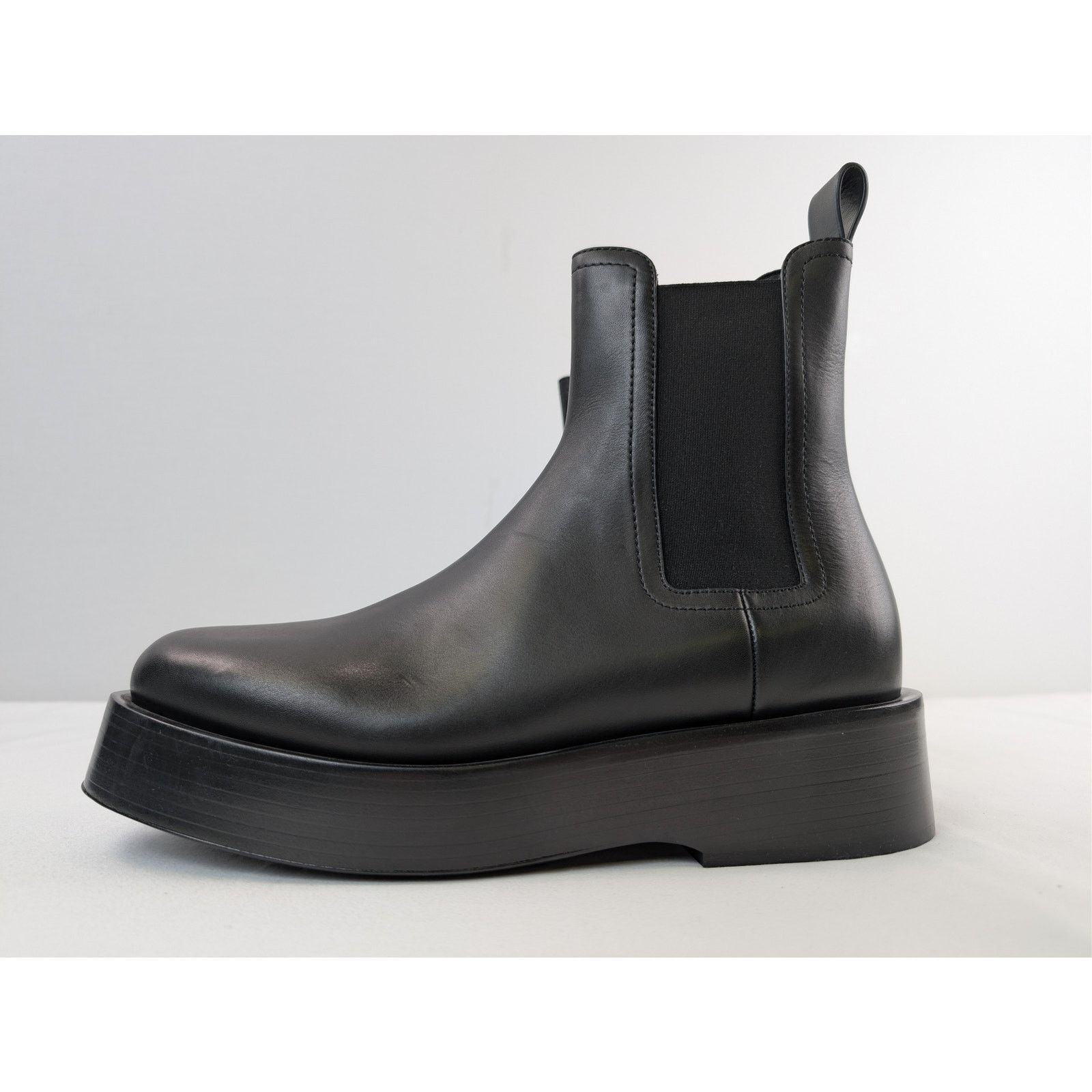 Bottega Veneta o1rshd1 Daisy Calf Torino Ankle Boots in Black Size US 10 / EU 43 - 9 Thumbnail