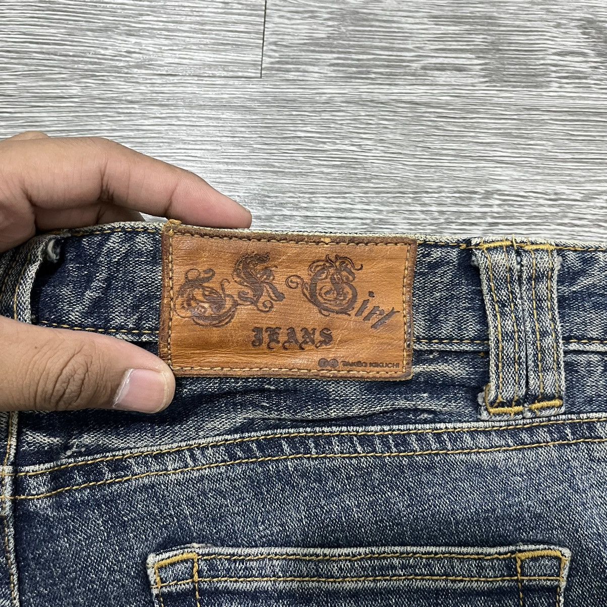 If Six Was Nine × Japanese Brand × Le Grande Bleu (L.G.B.) FLARE Takeo Kikuchi Flear Denim Pant Stretch Size US 28 / EU 44 - 13 Thumbnail