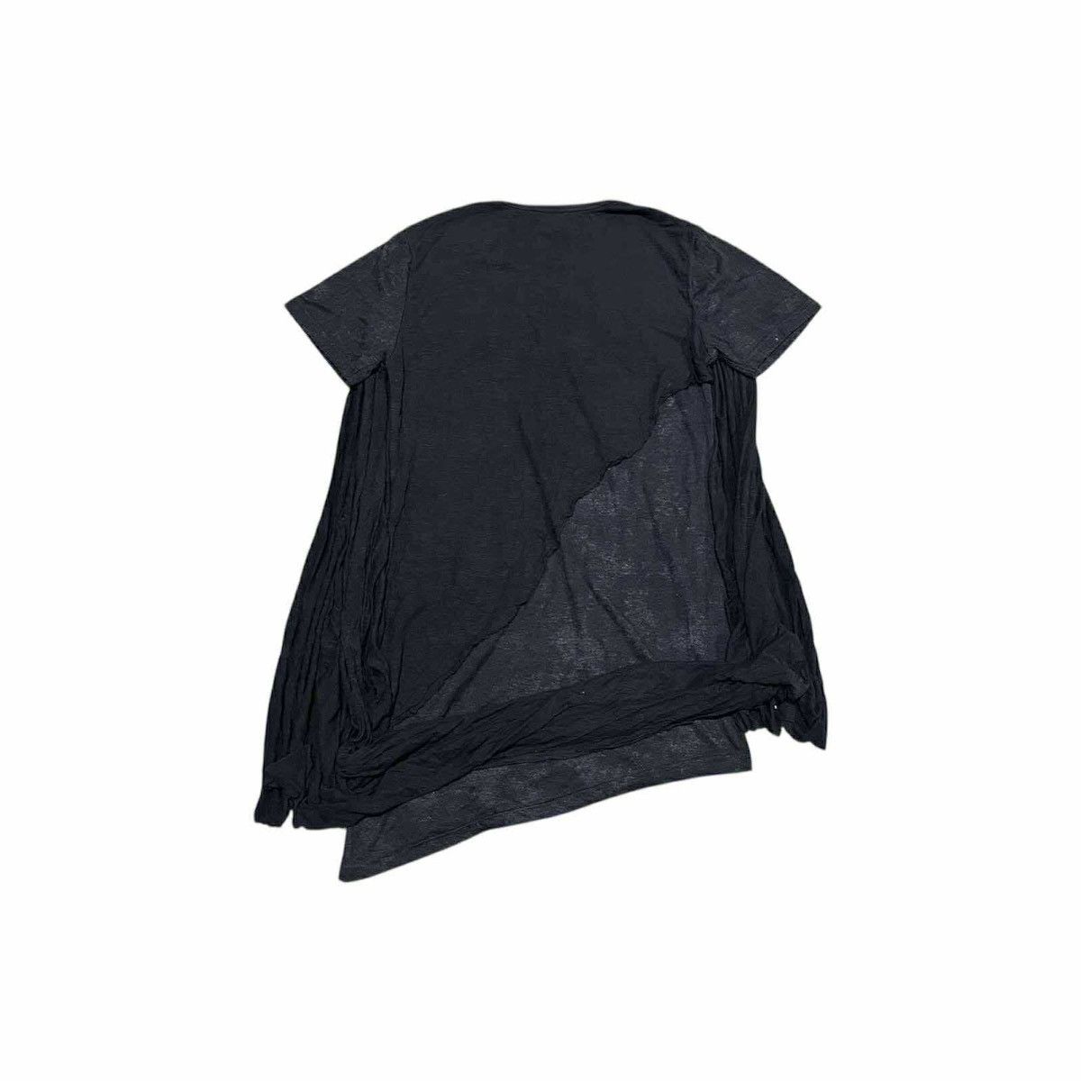 If Six Was Nine 🔥Rare Y2K X’Frm Asymmetric Raw Edge Draped Layered Shirt Size US M / EU 48-50 / 2 - 12 Thumbnail