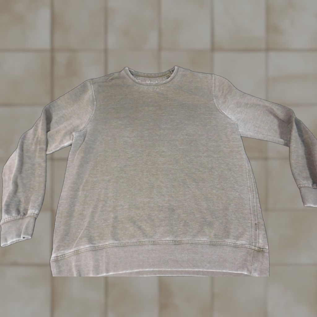 Lucky Brand Lucky Brand Mens Sweater XL Green Crewneck Pullover Knit Cotton Cable-Knit Long Sleeve Button Quilted Vintage N/A Size US XL / EU 56 / 4 - 1 Thumbnail