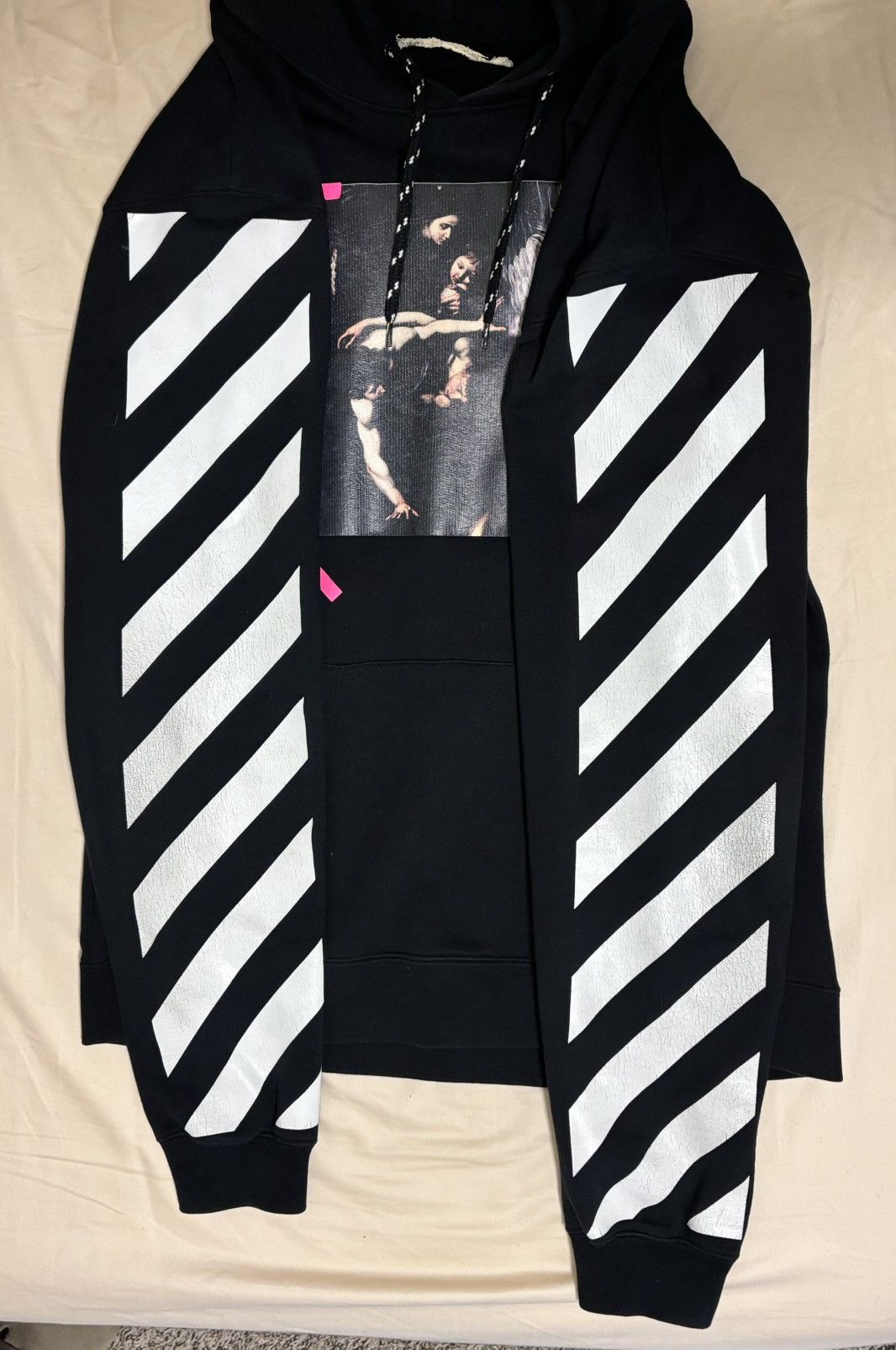 Off-White Early Off White Carvaggio hoodie Size US M / EU 48-50 / 2 - 9 Thumbnail